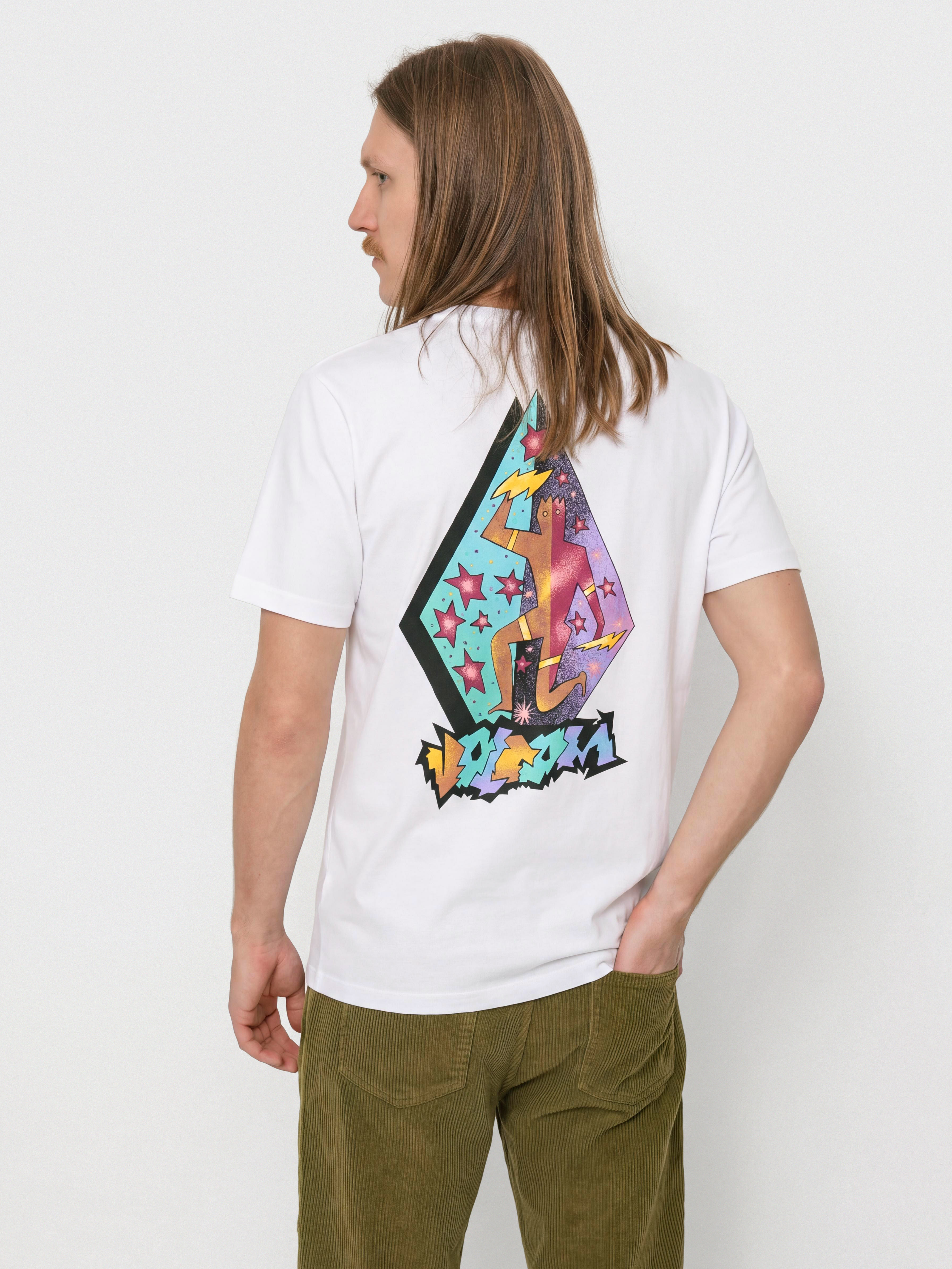 Volcom Star Shields Exp T-Shirt (white)