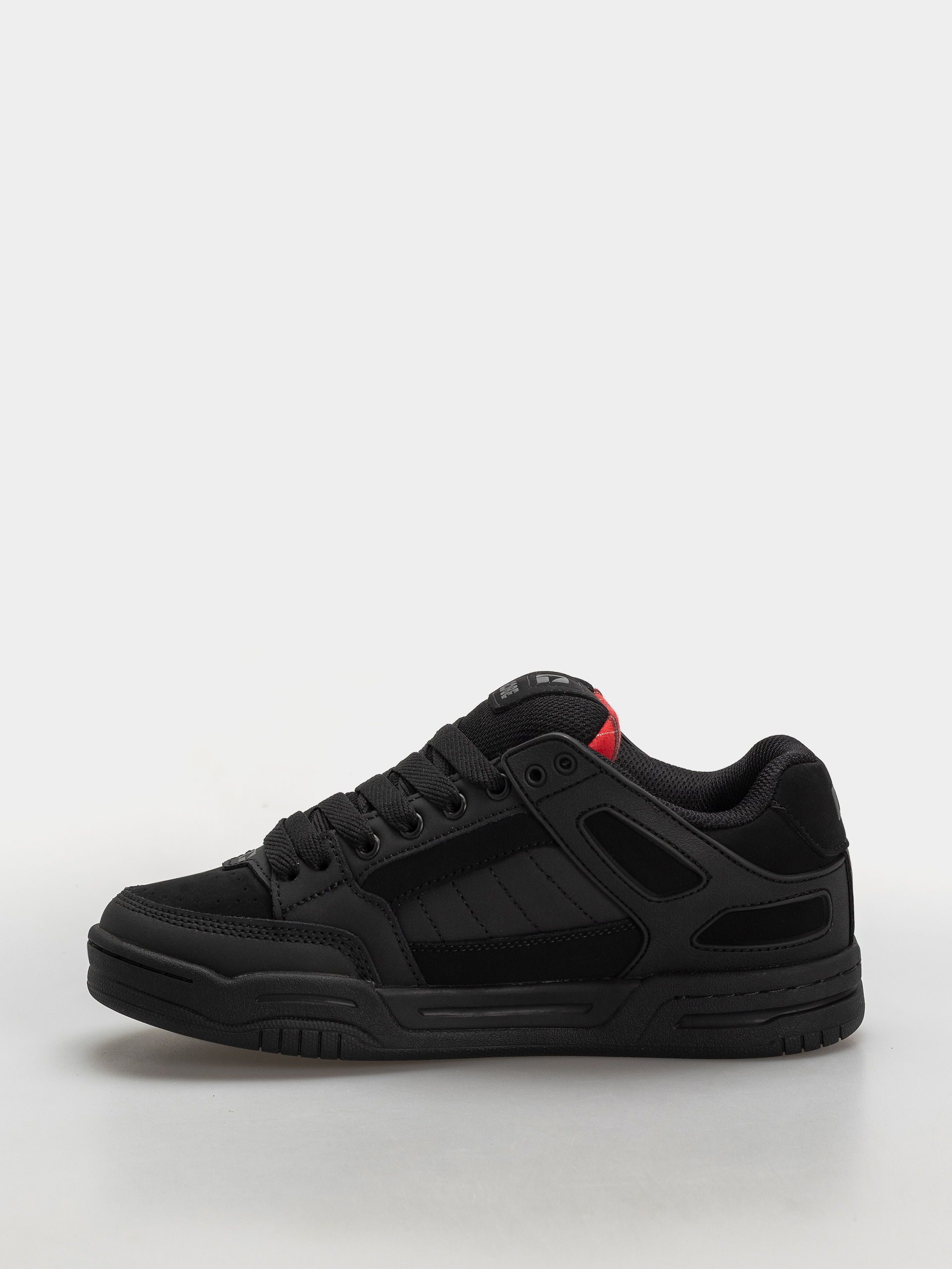 Globe Shoes Tilt (black/red/tartan)