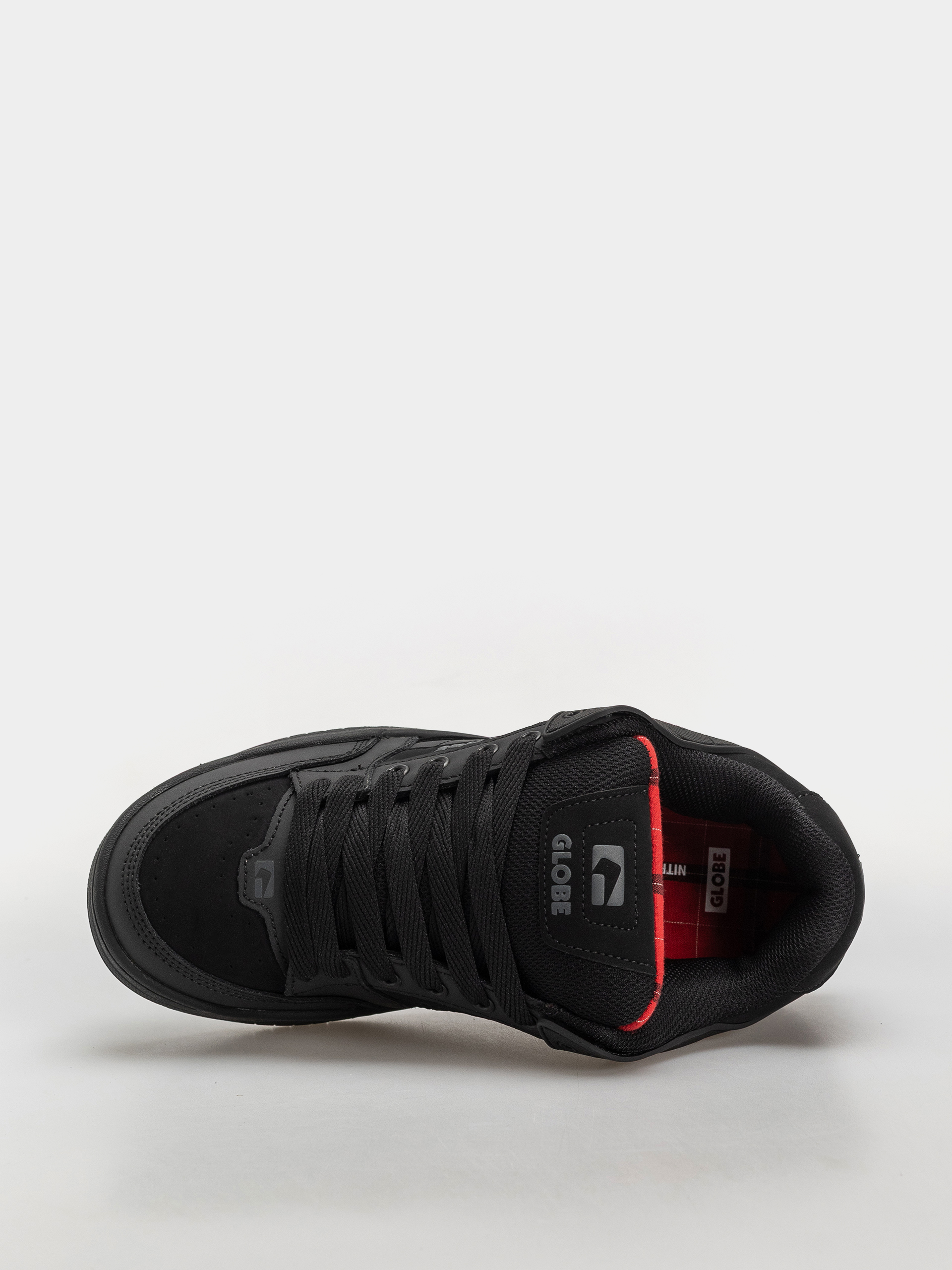 Globe Schuhe Tilt (black/red/tartan)