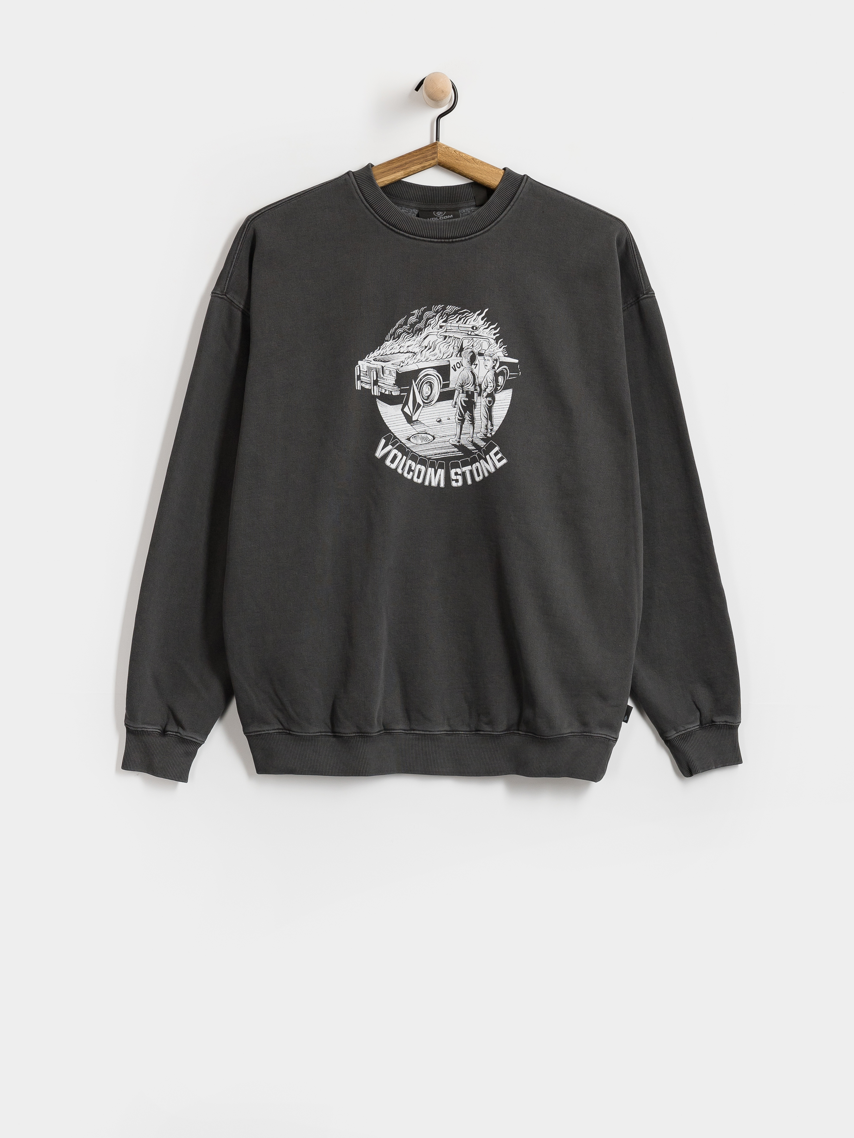 Volcom Lifer Crew Sweatshirt (black)