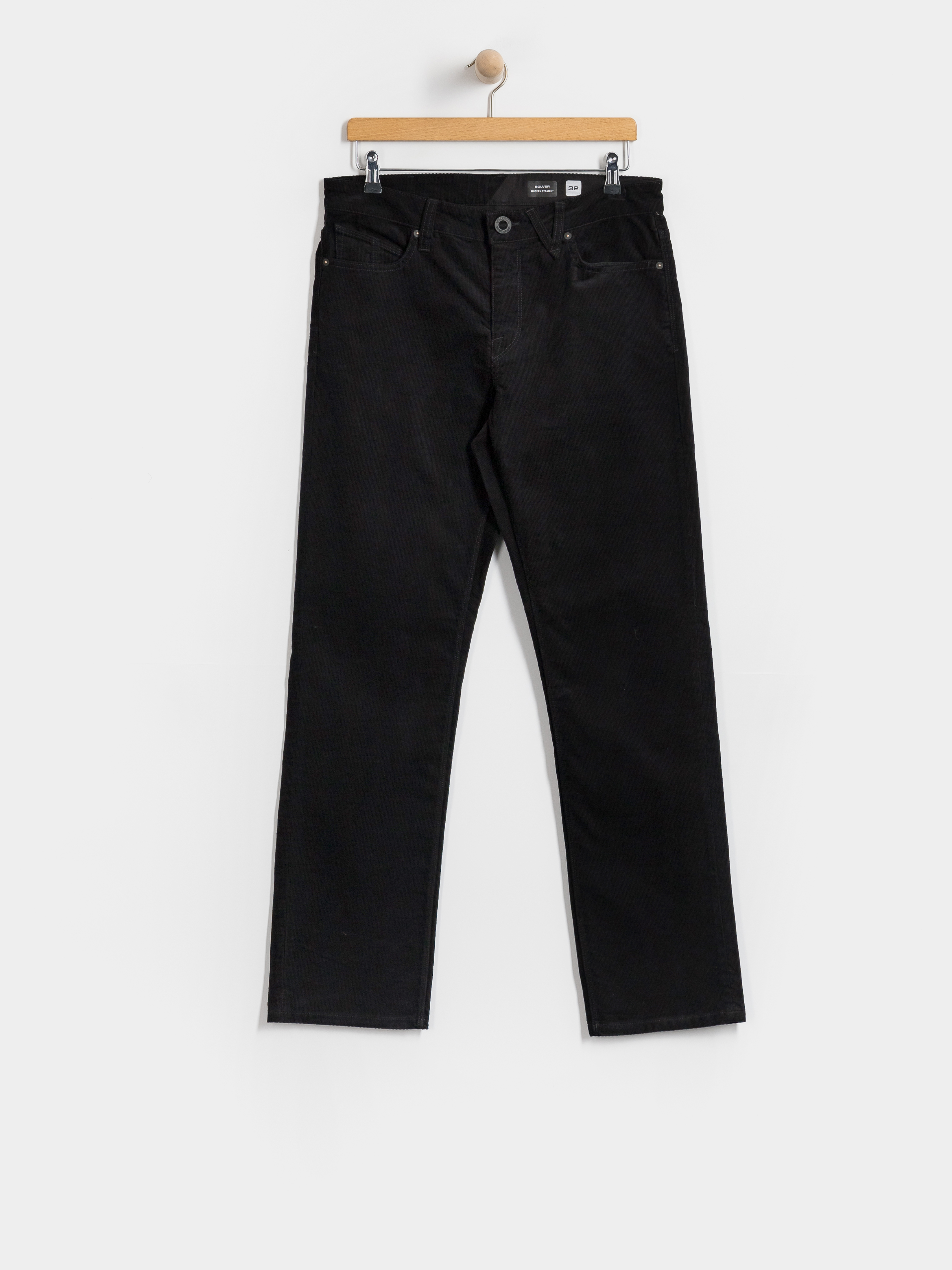 Volcom Solver 5 Pocket Cord Pants (black)