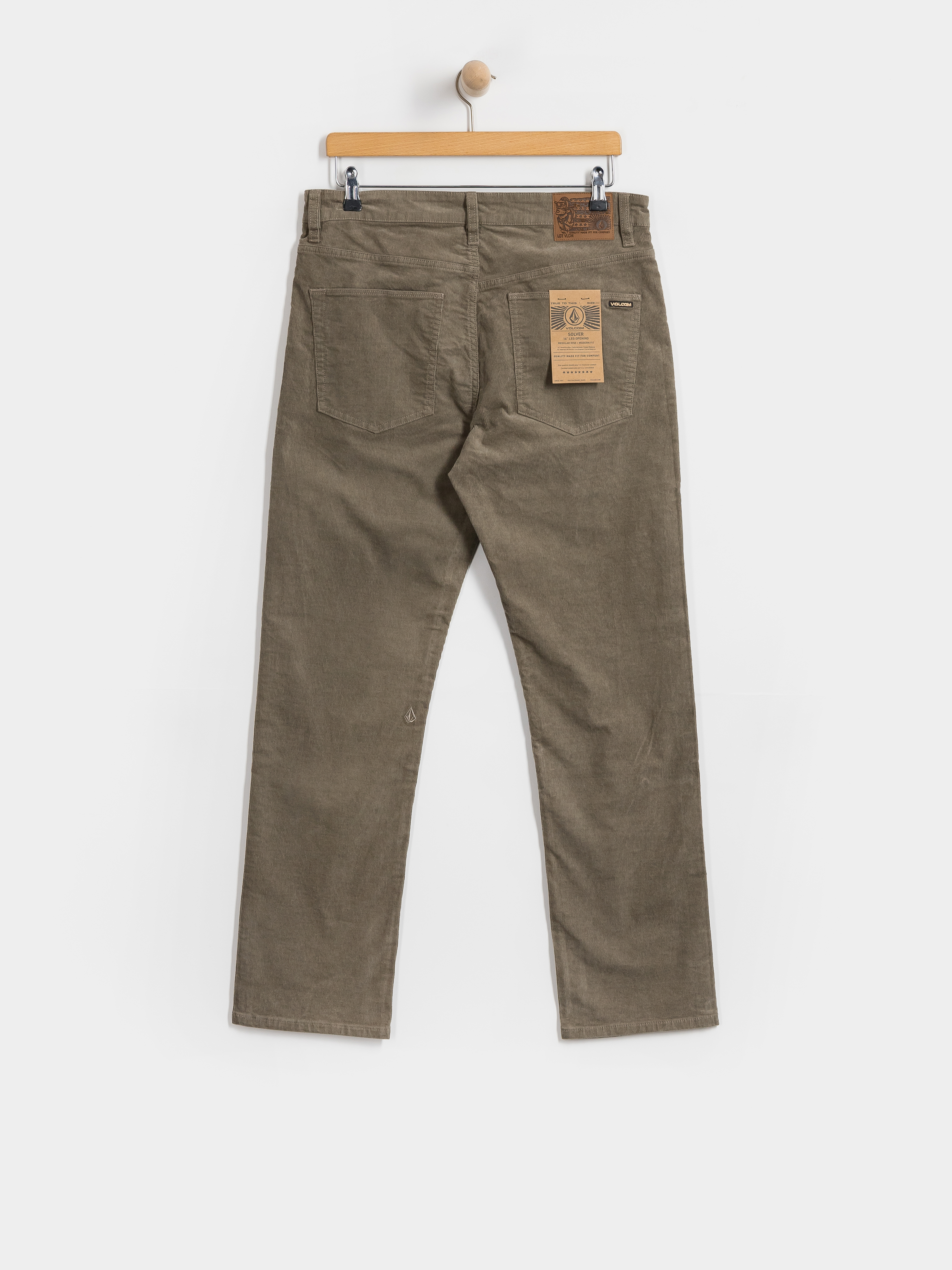 Volcom Solver 5 Pocket Cord Pants (brindle)