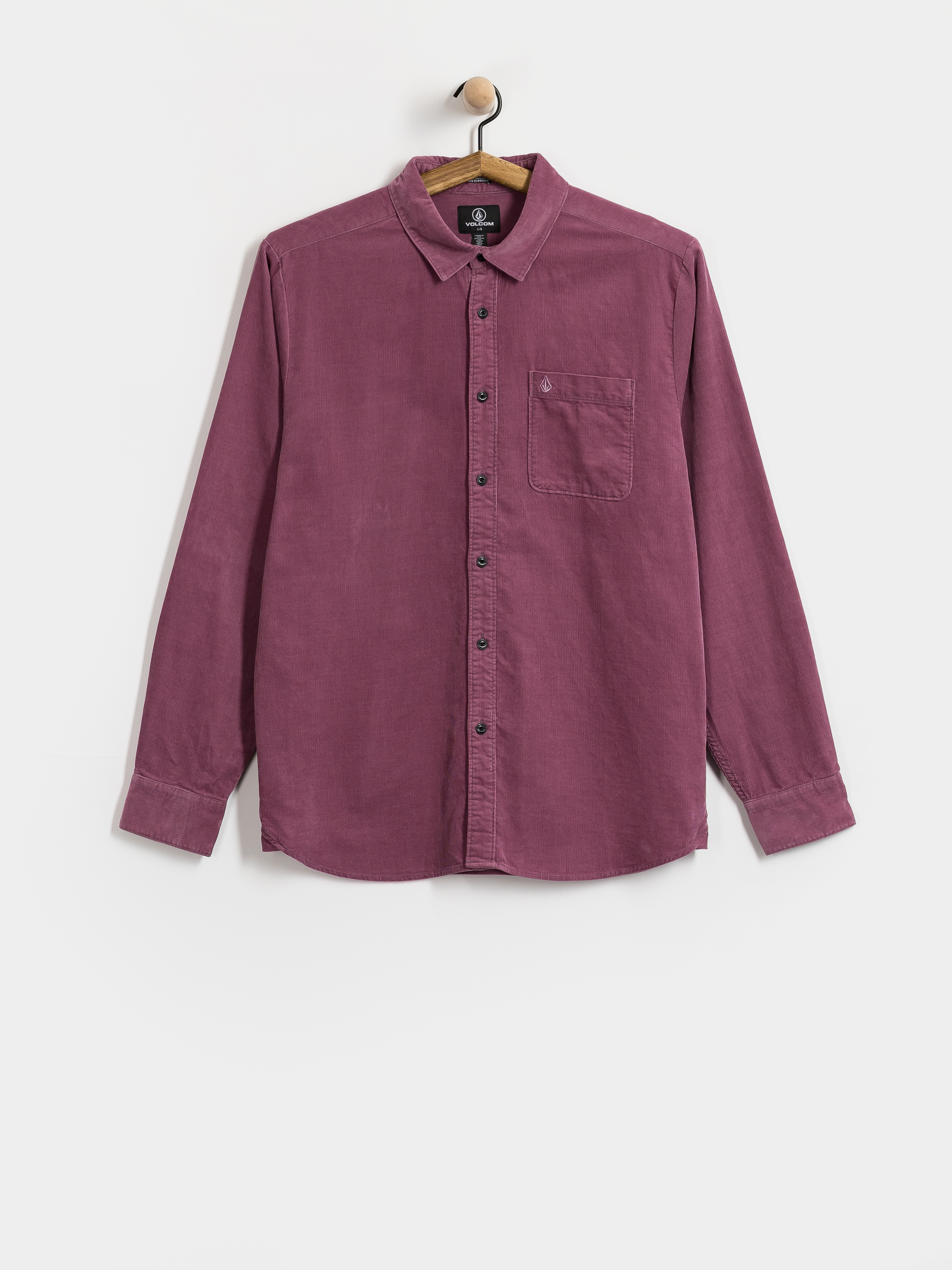 Volcom Zander Cord Ls Hemd (orchid)