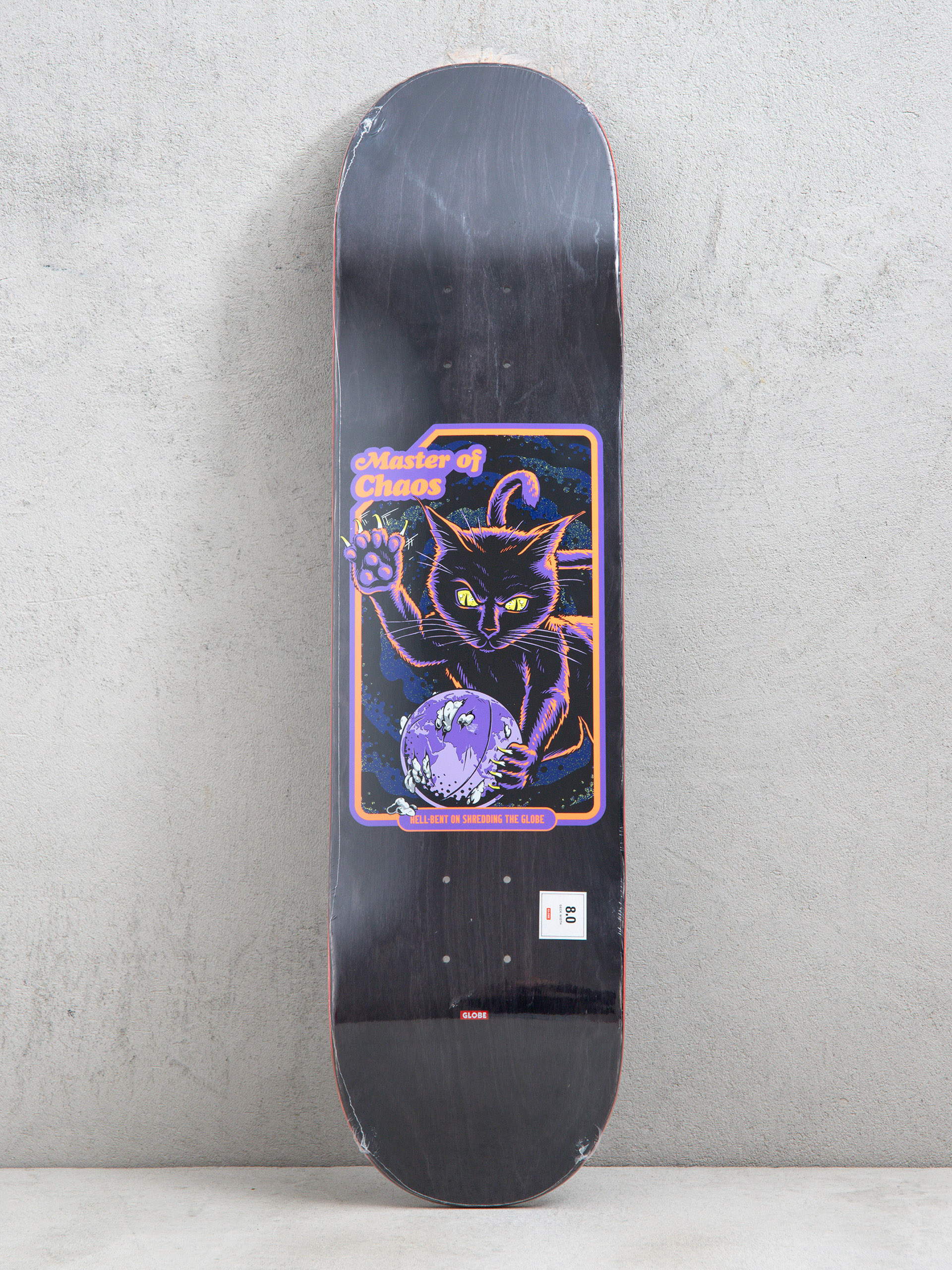 Globe G1 Master Of Chaos Deck (black cat)