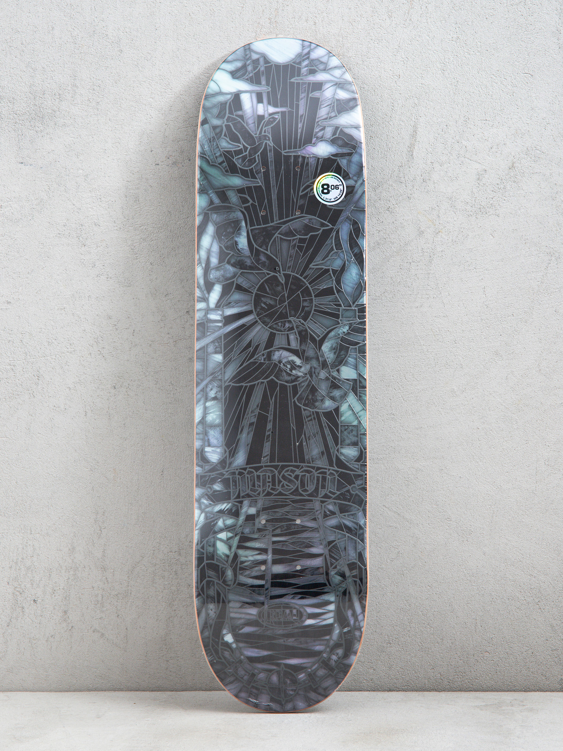 Real Mason Black Sunday Cathedral Deck (black)