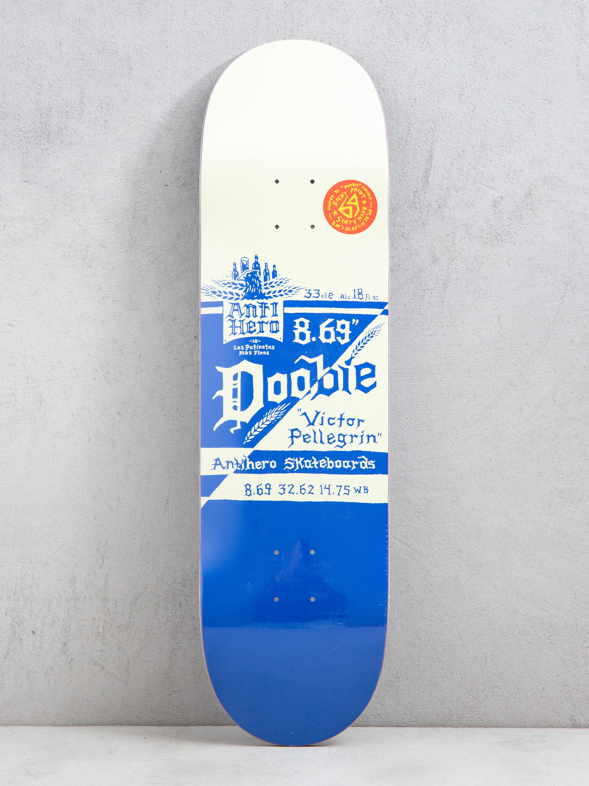Antihero Doobie Mas Frescos Deck (purple)