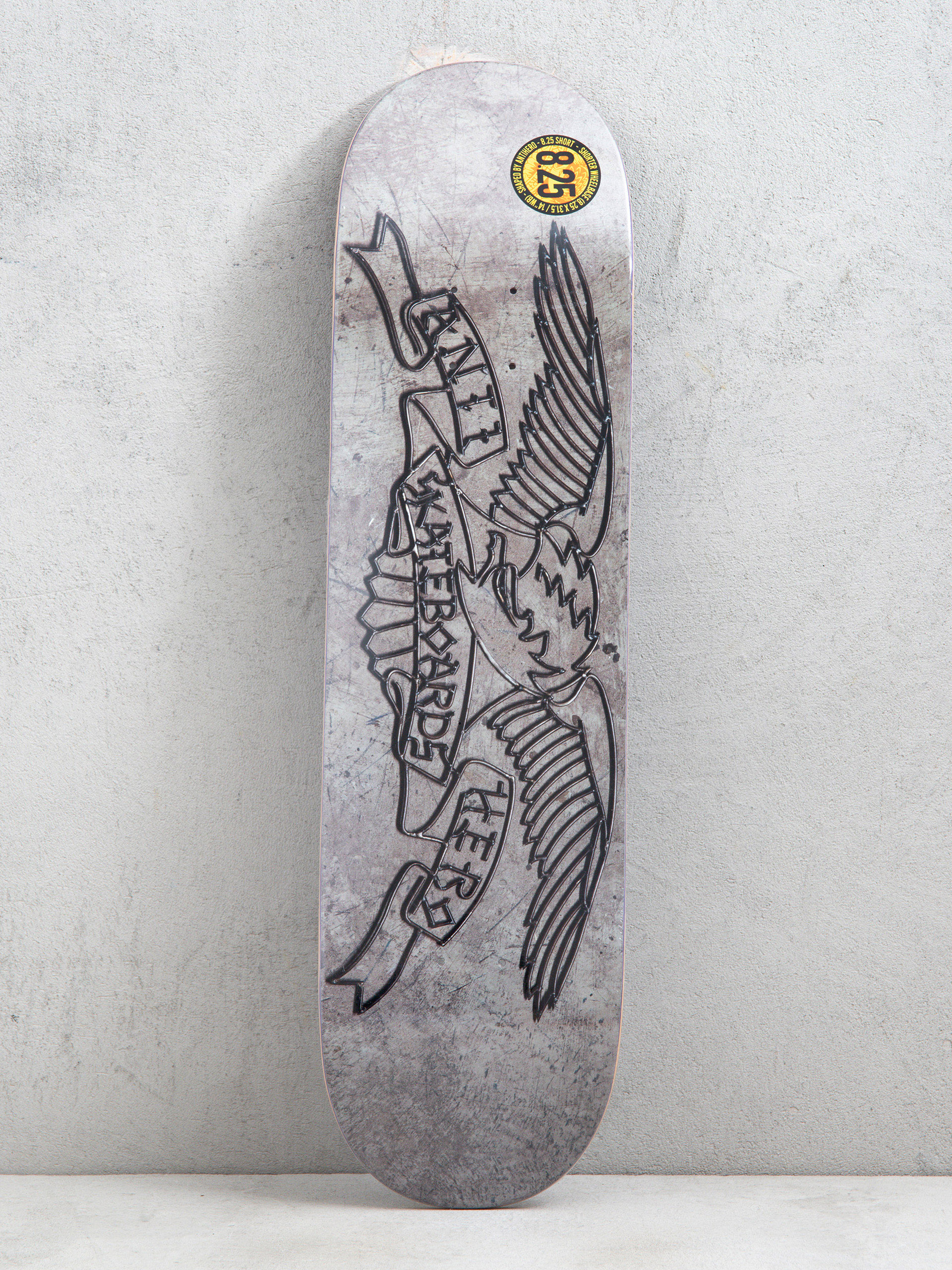 Antihero Treasure Island Eagle Deck (grey)