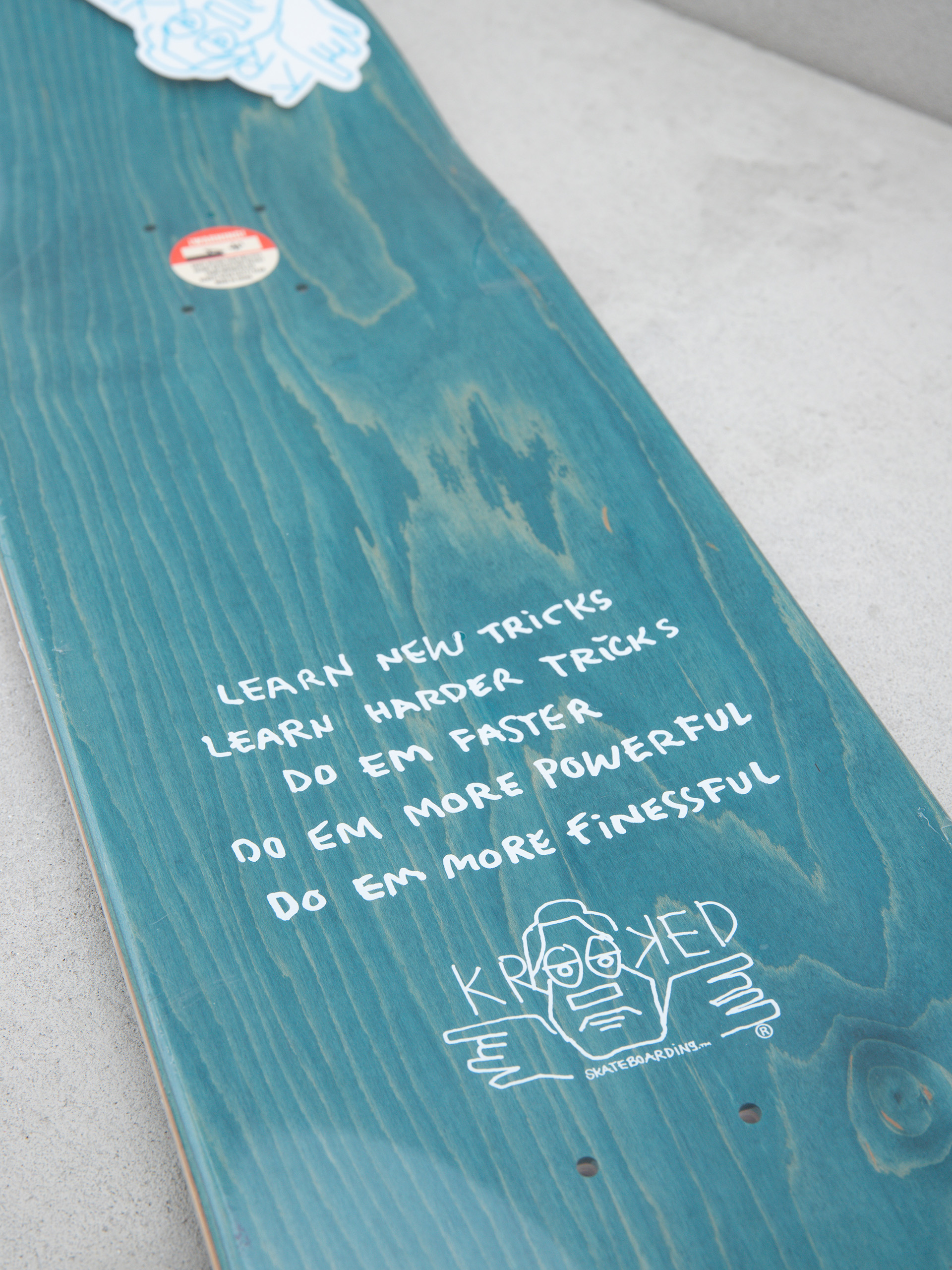 Krooked Team Firebirds Deck (green)