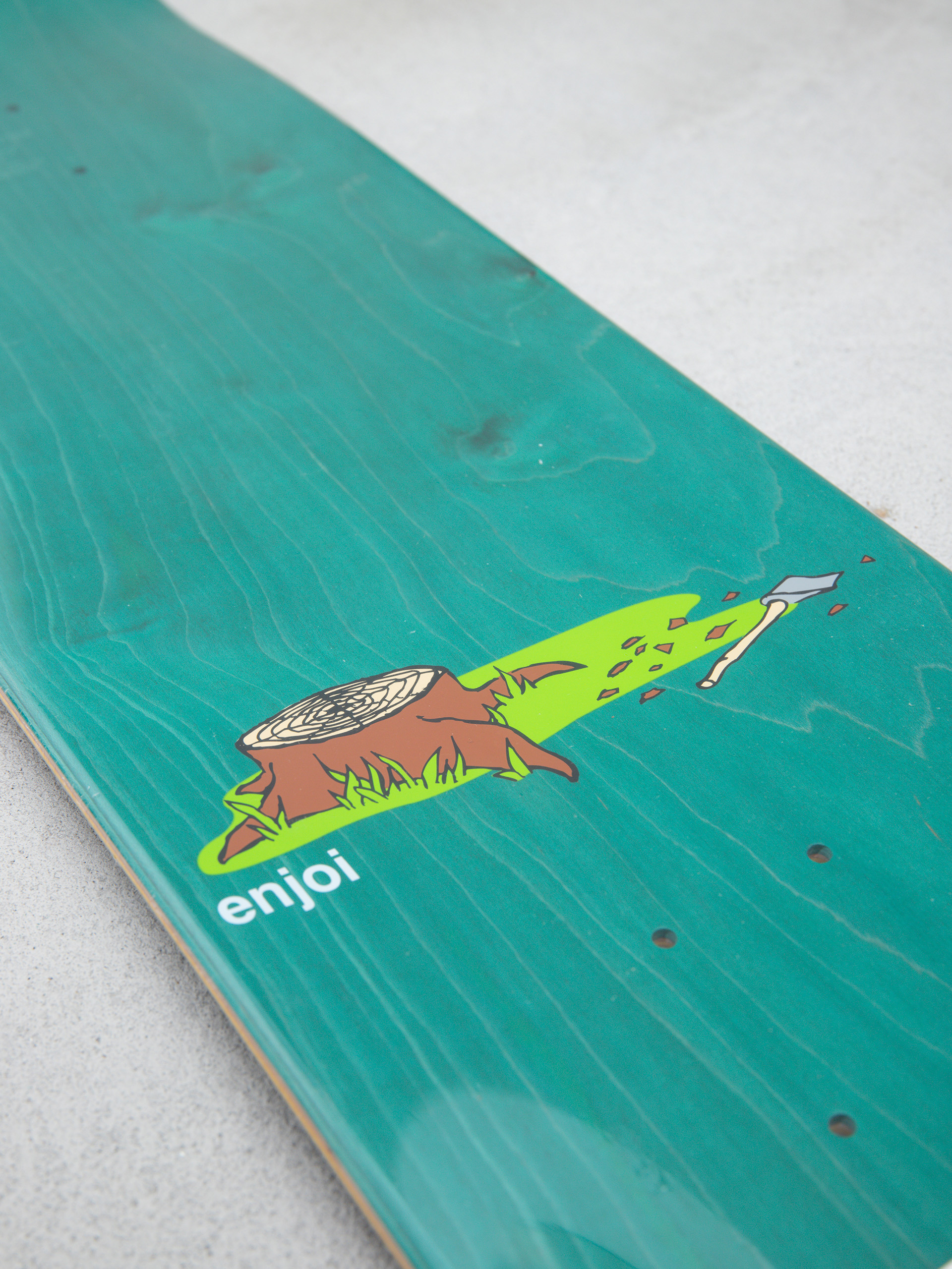 Enjoi Fish Logo Deck (black/gold)