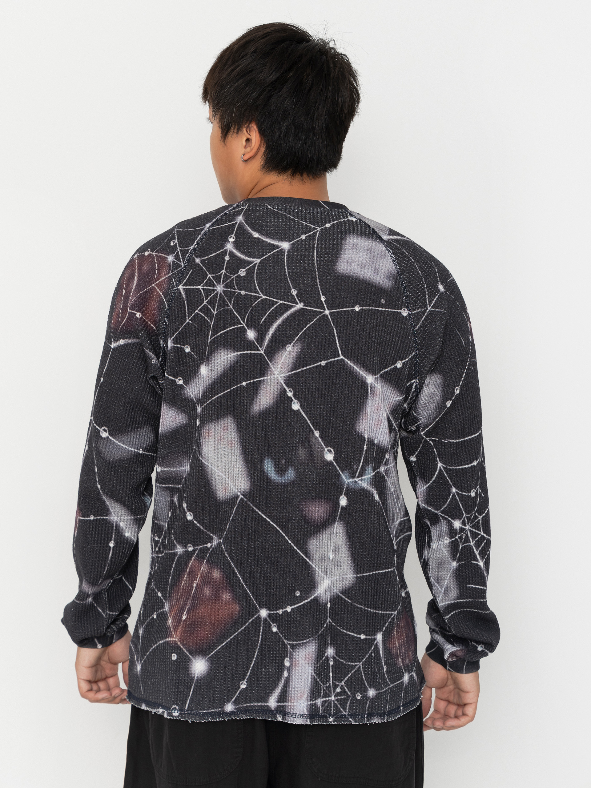 RipNDip Redemption Waffle Knit Longsleeve (black)