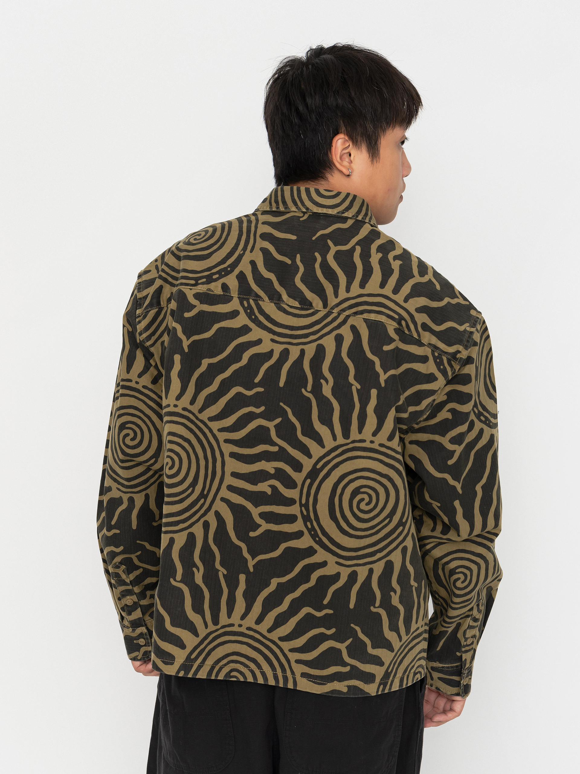 Vans Martinez Cotton Overshirt Hemd (faded black)