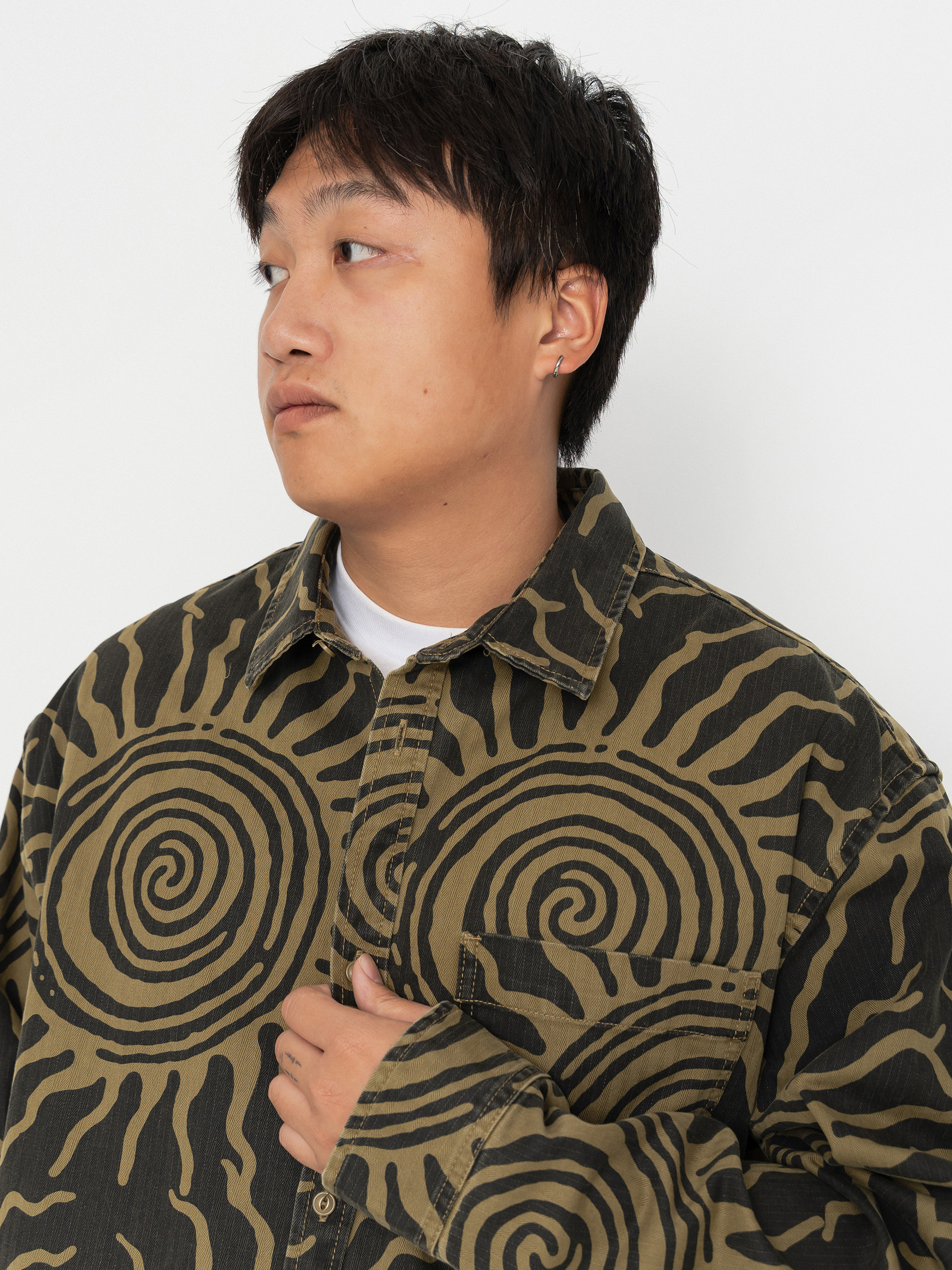 Vans Martinez Cotton Overshirt Hemd (faded black)