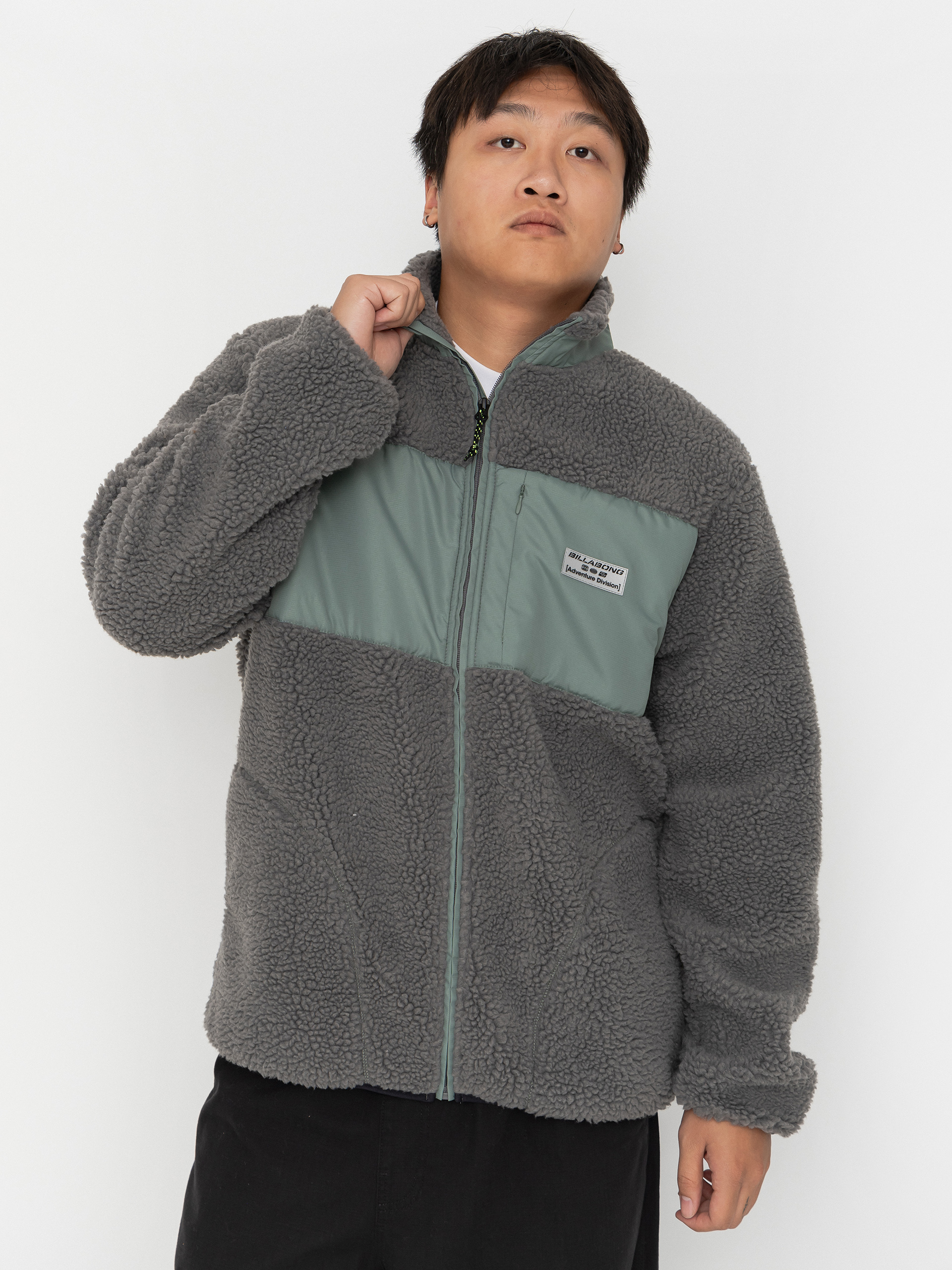 Billabong Fleece  Canyon Trail Zip (pewter)