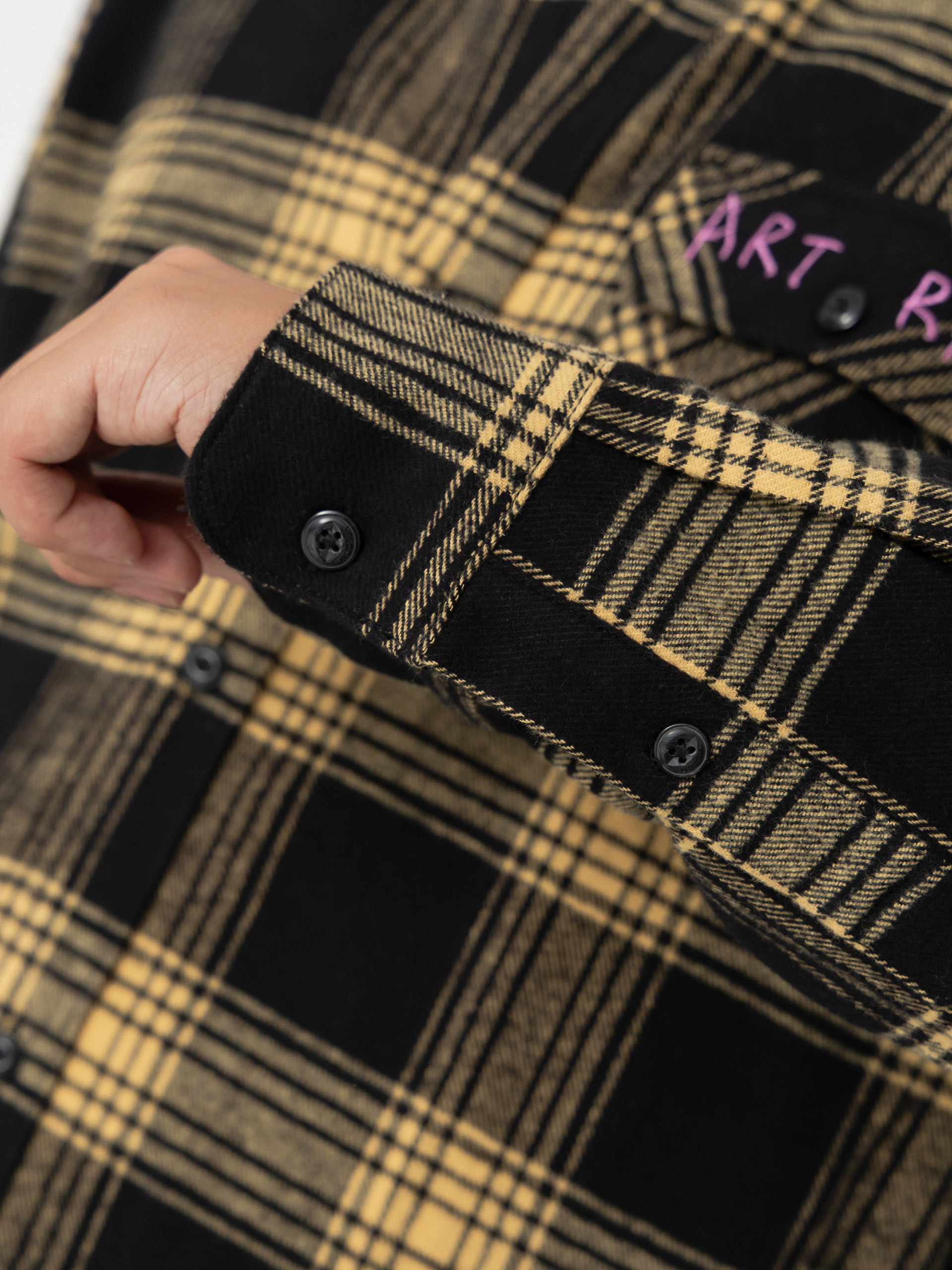 Volcom Fa Ozzy Plaid Hemd (mustard)