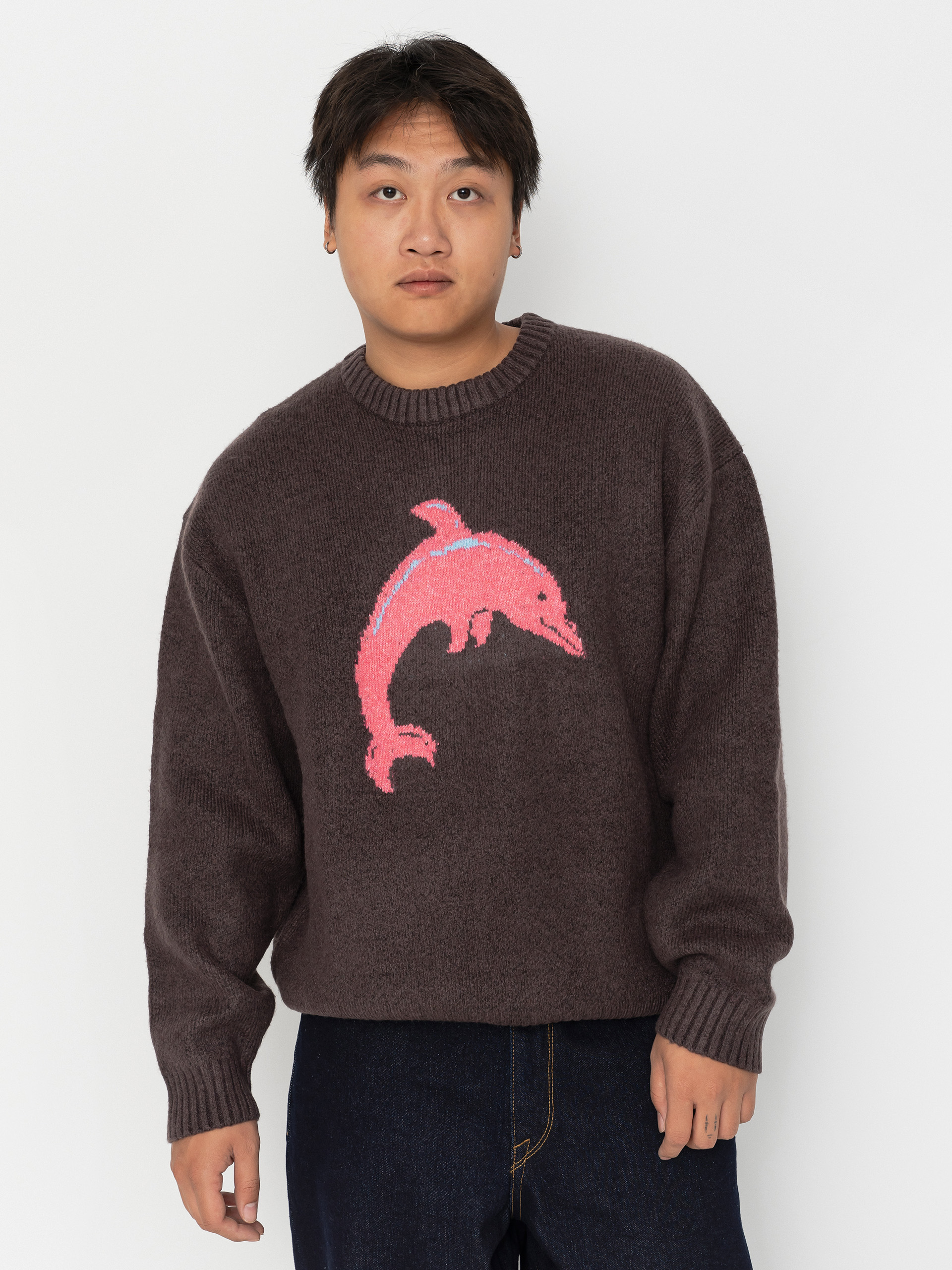 Volcom Fa Ozzy Dolphin Pulli (raisin)