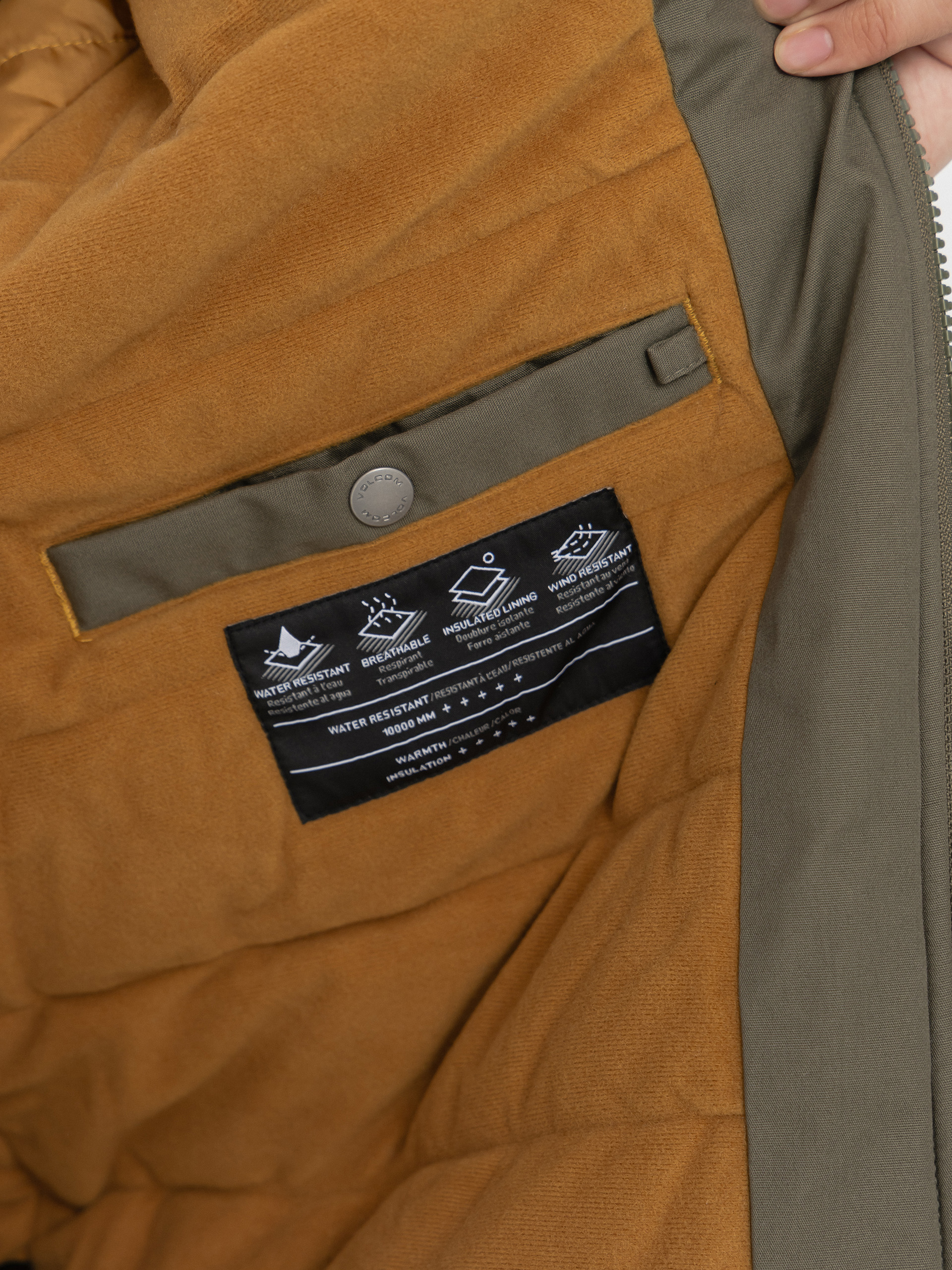 Volcom Hernan 10K Jacke (wintermoss)