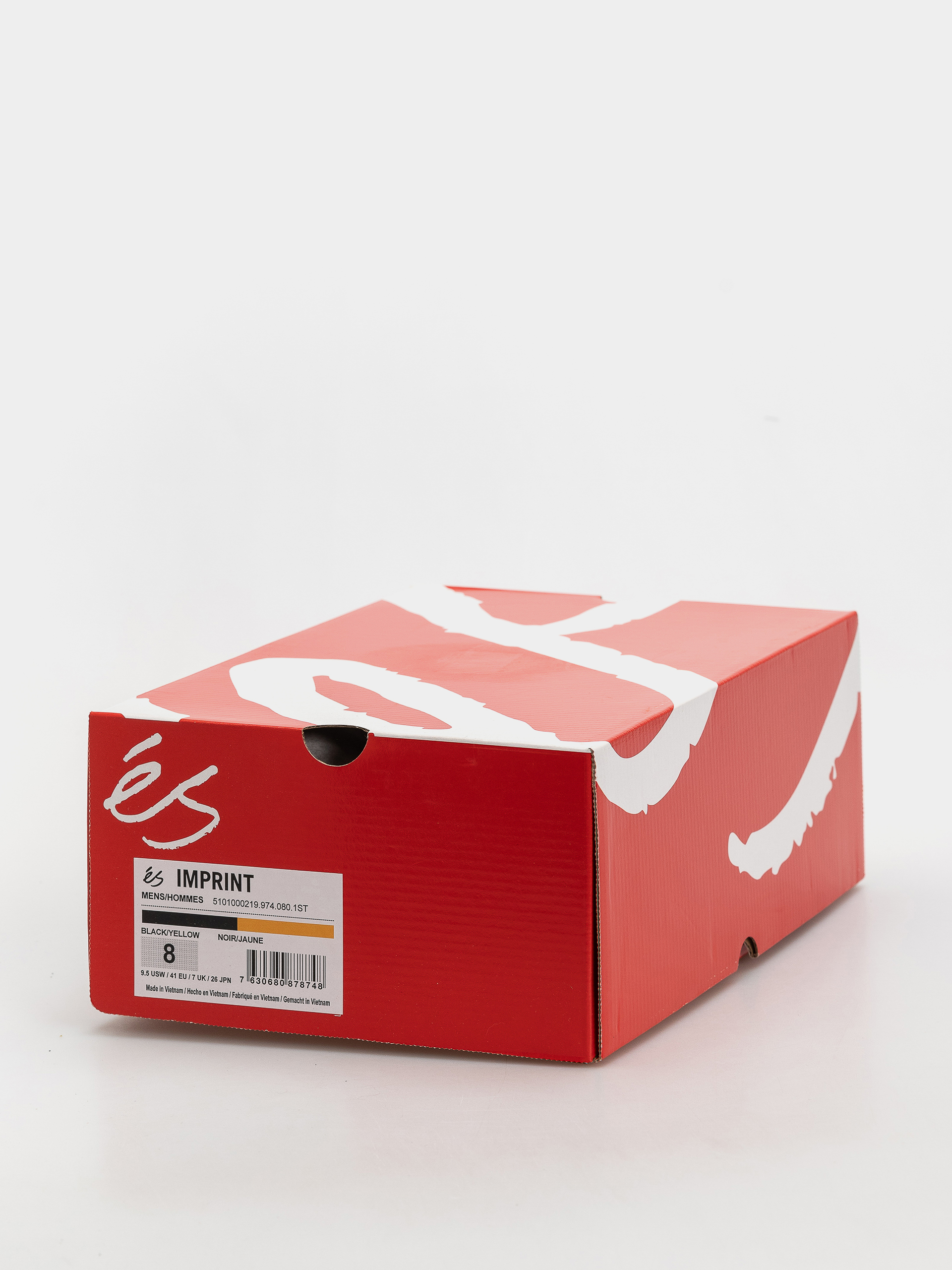 eS Imprint Shoes (black/yellow)