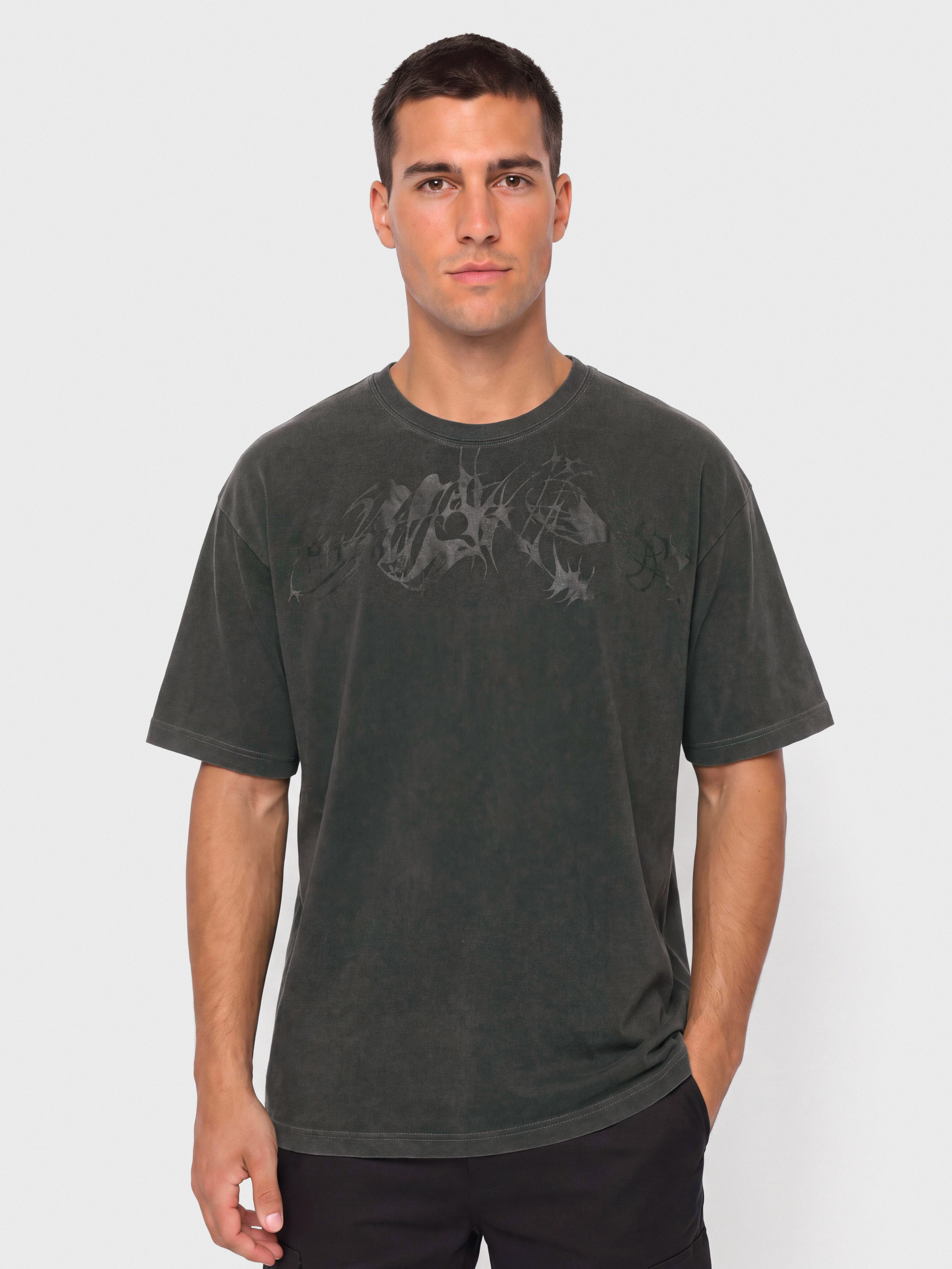 Polar Skate Dari Tribal T-Shirt (silver black)