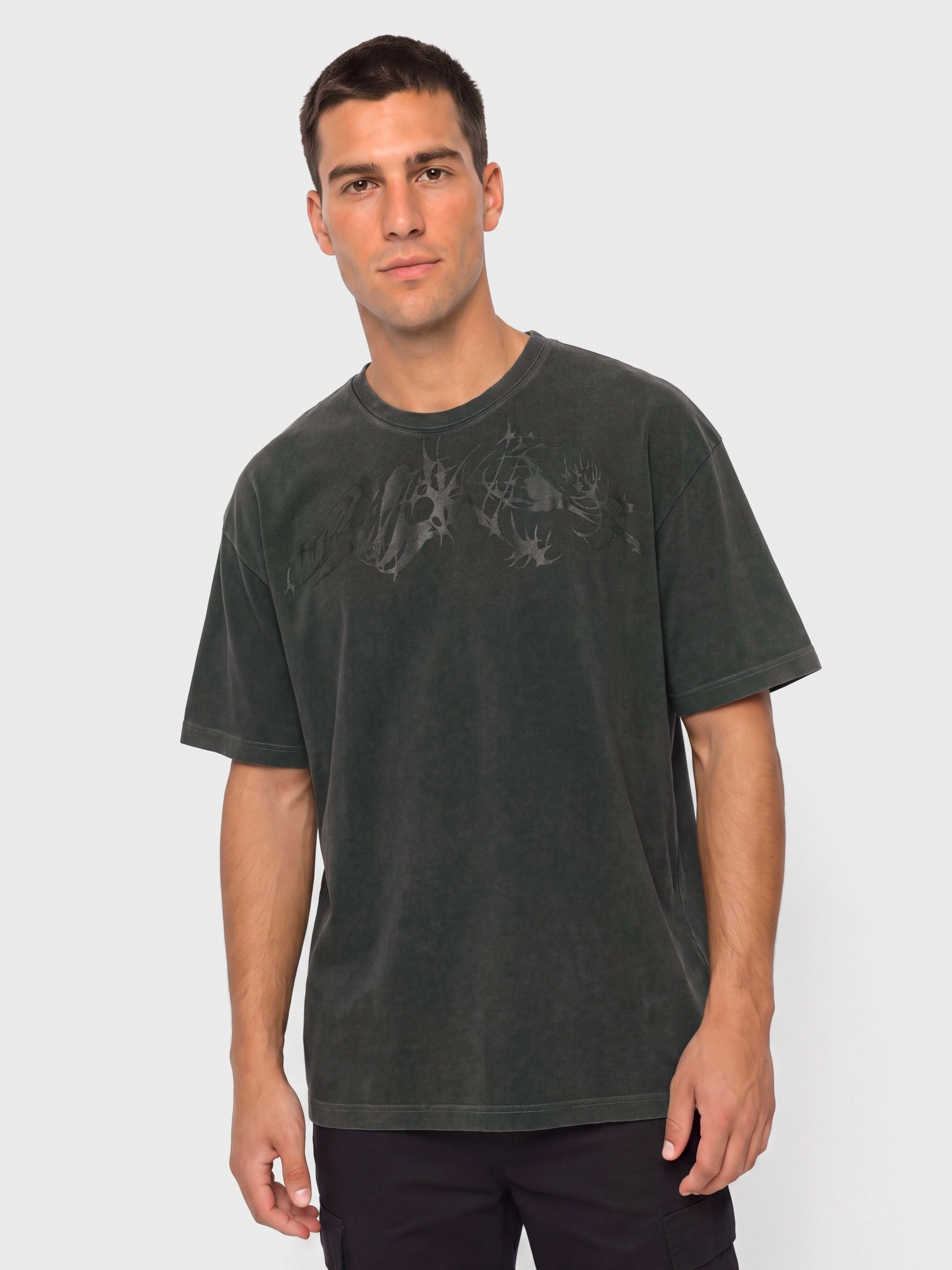 Polar Skate Dari Tribal T-Shirt (silver black)