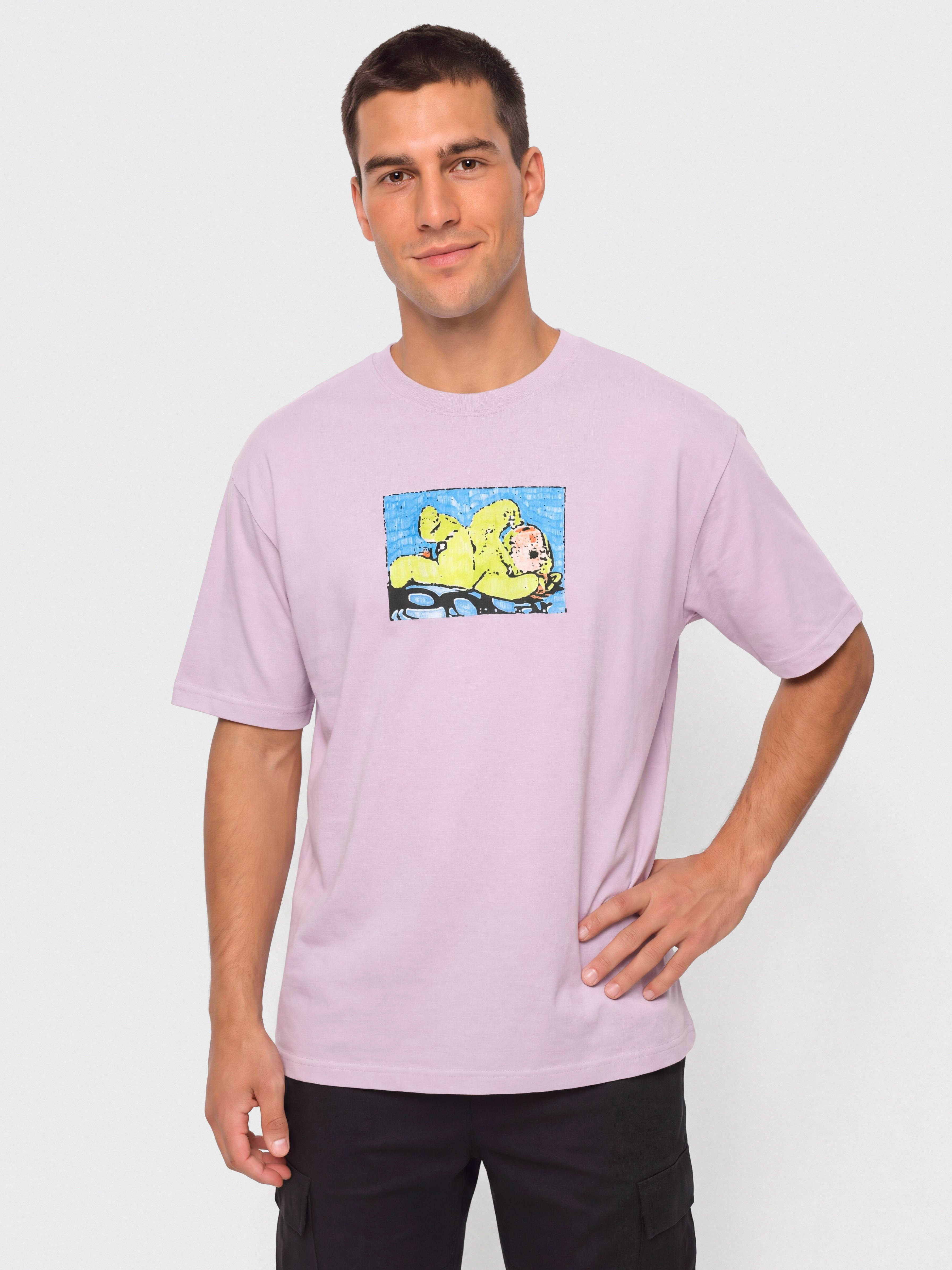 Polar Skate Lazy Bunny T-Shirt (orchid)