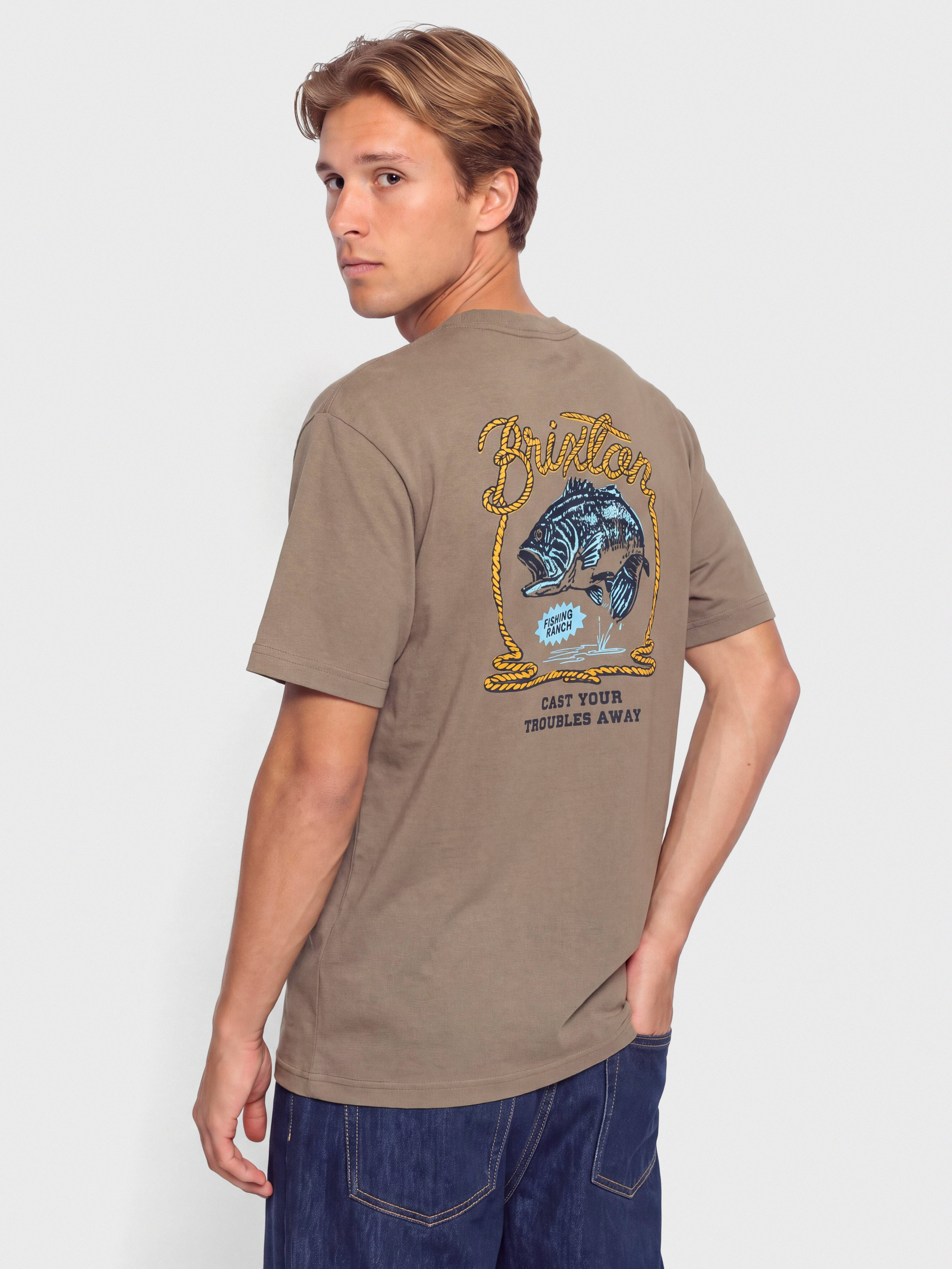 Brixton Cast Stnd T-Shirt (earth)