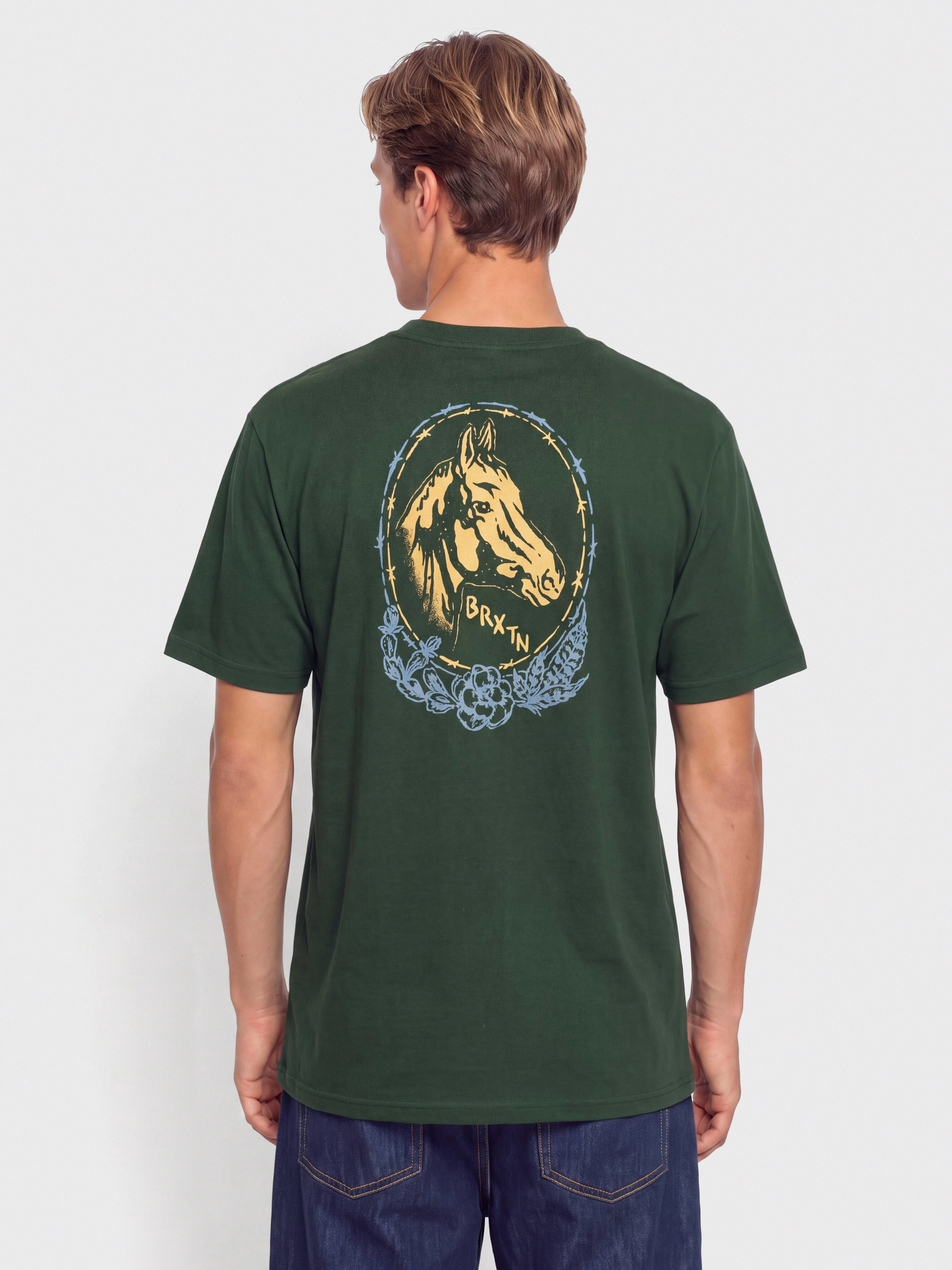Brixton Marley Stnd T-Shirt (forest green)