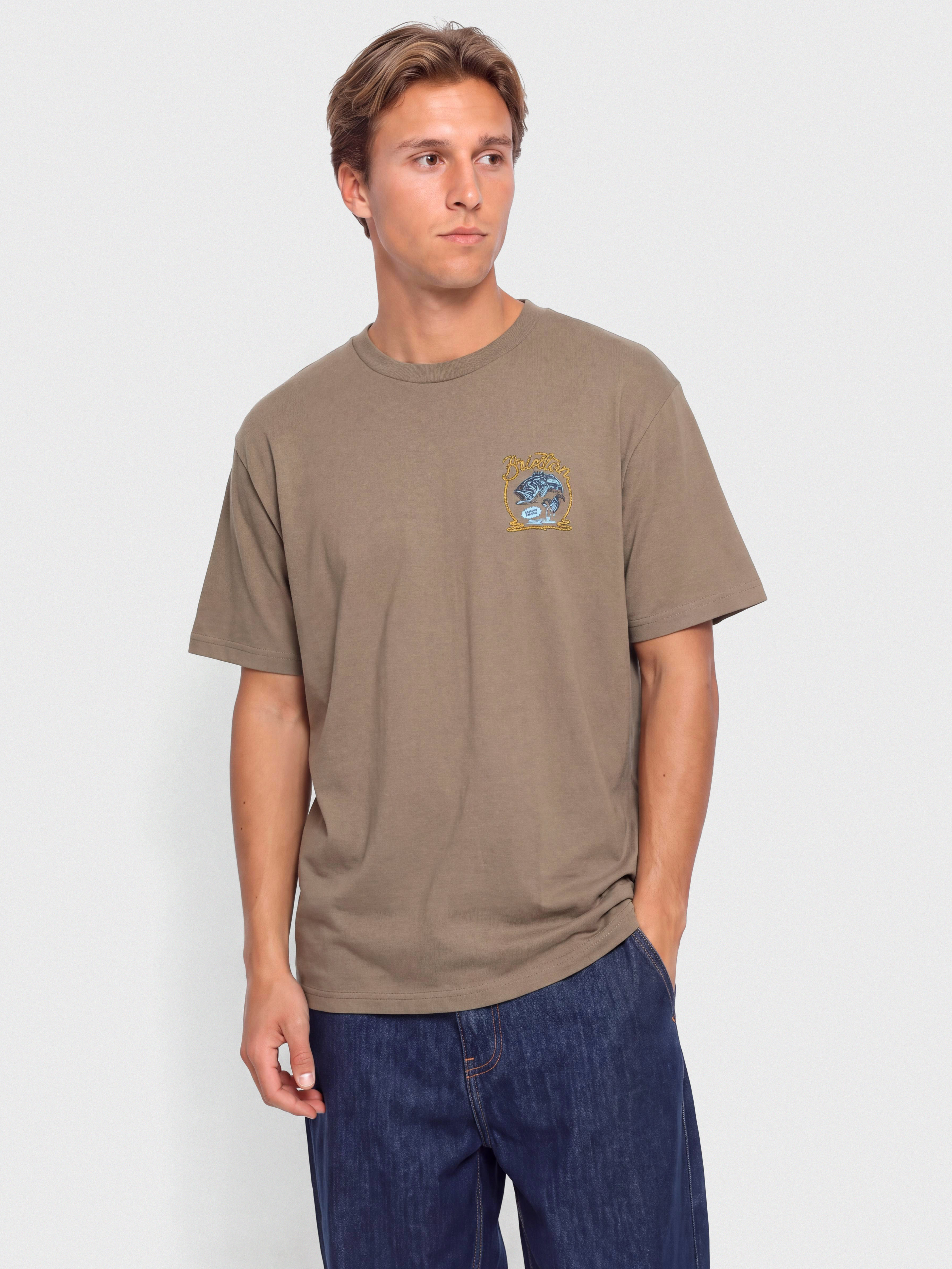 Brixton Cast Stnd T-Shirt (earth)
