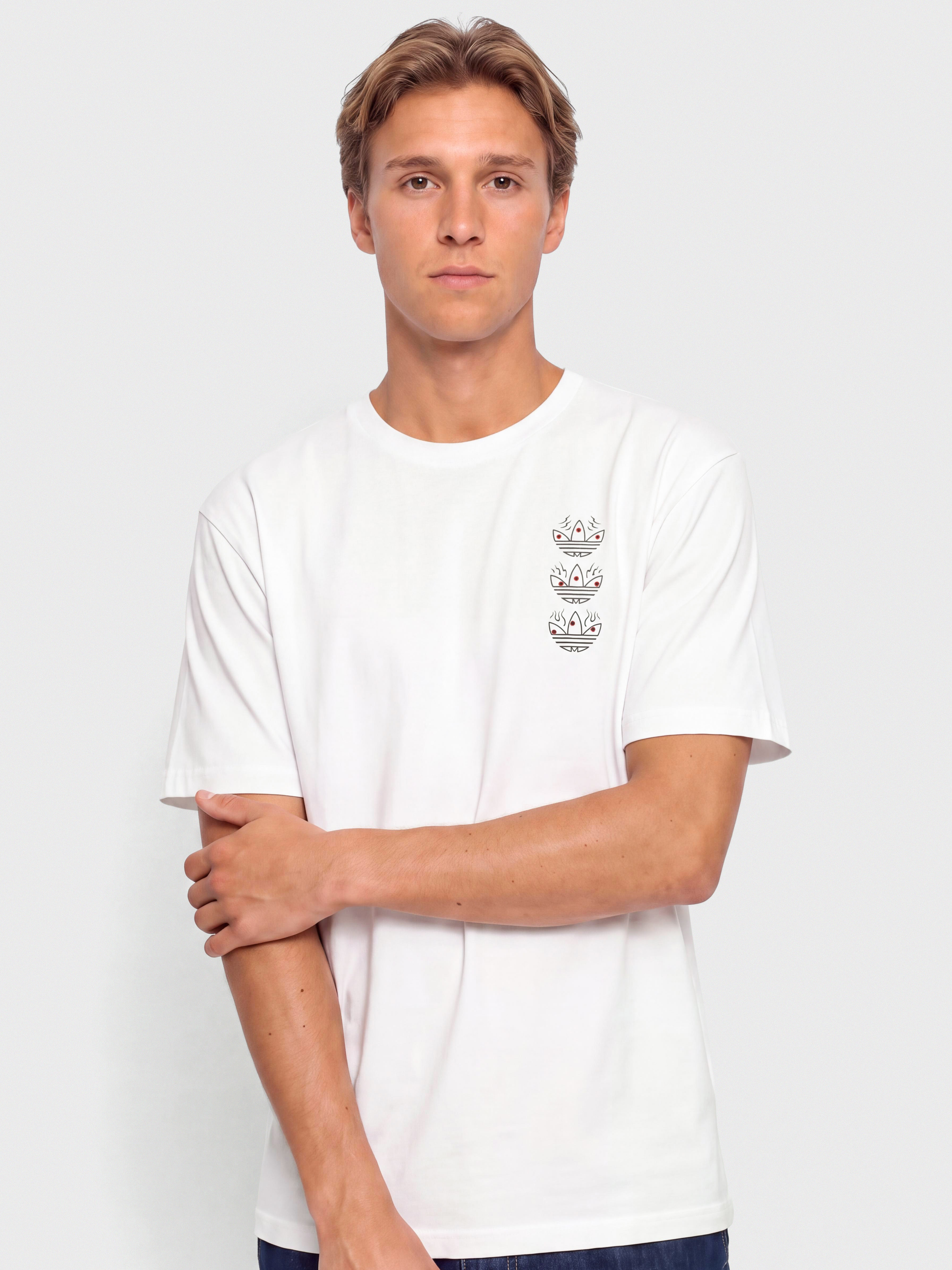 adidas Tos Curb T-Shirt (white/multco)