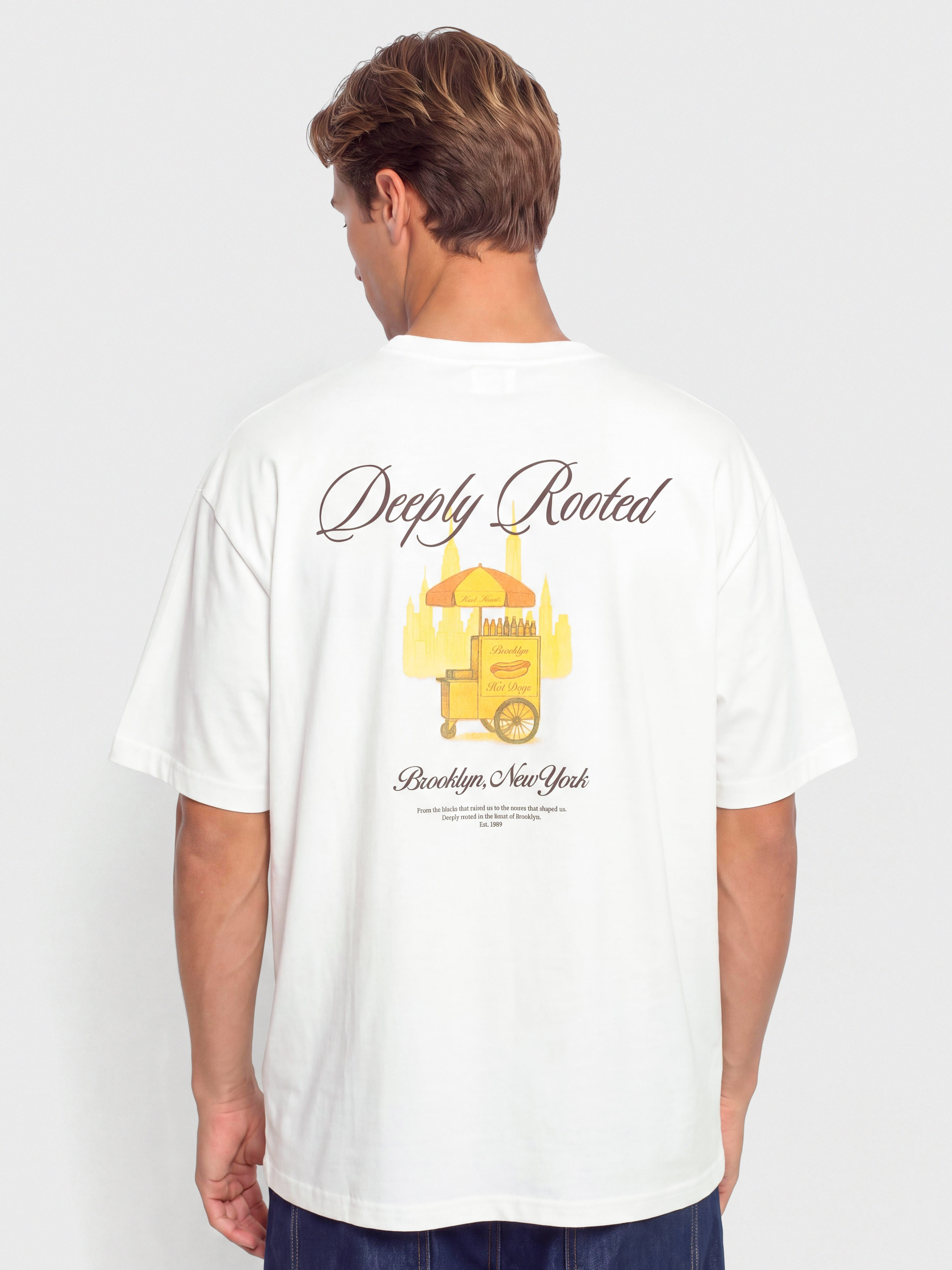 Karl Kani T-Shirt Signature Hot Dog Oversized (white)