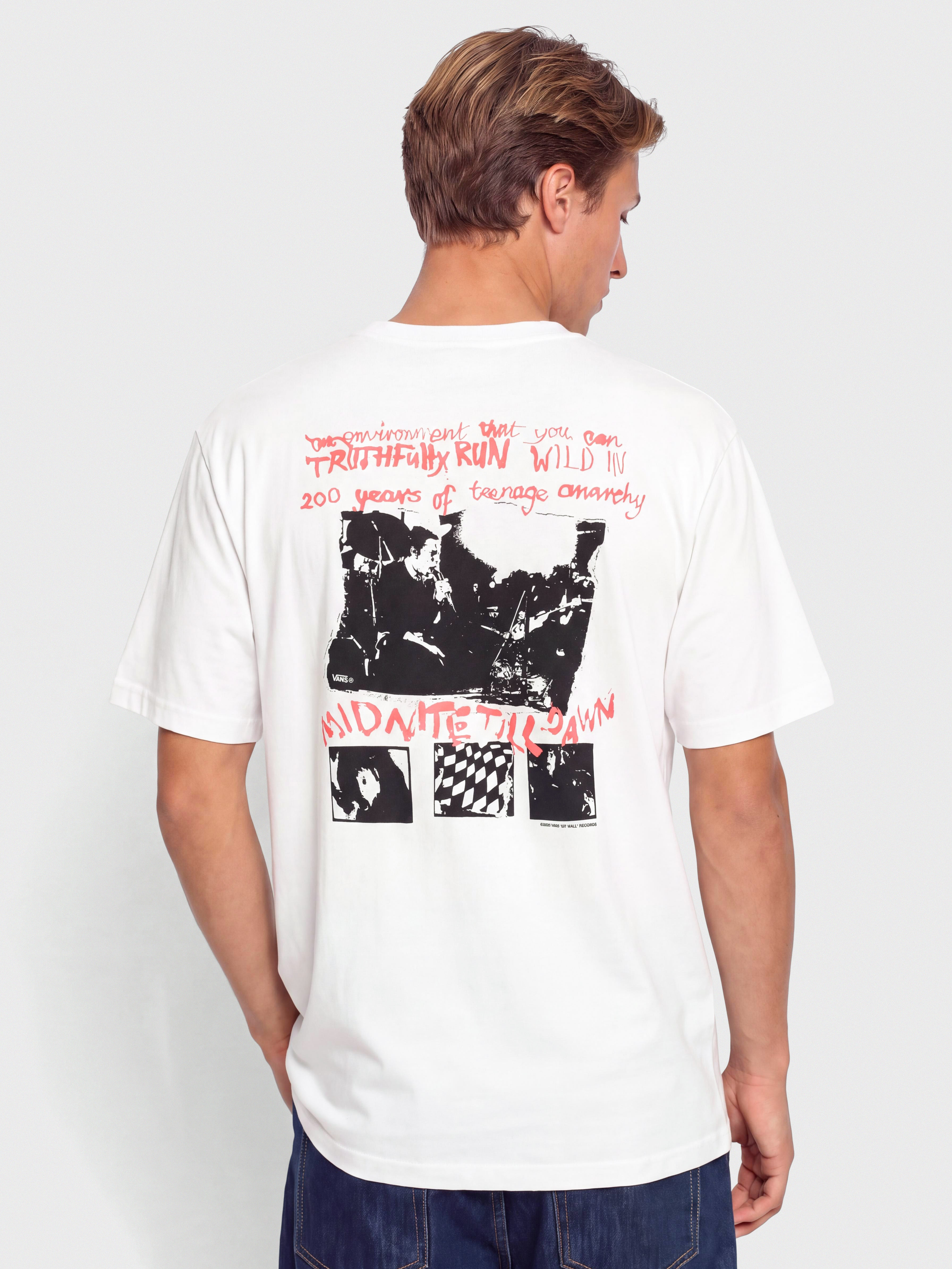 Vans T-Shirt Sex Pistols Run Wild On The Green (white)