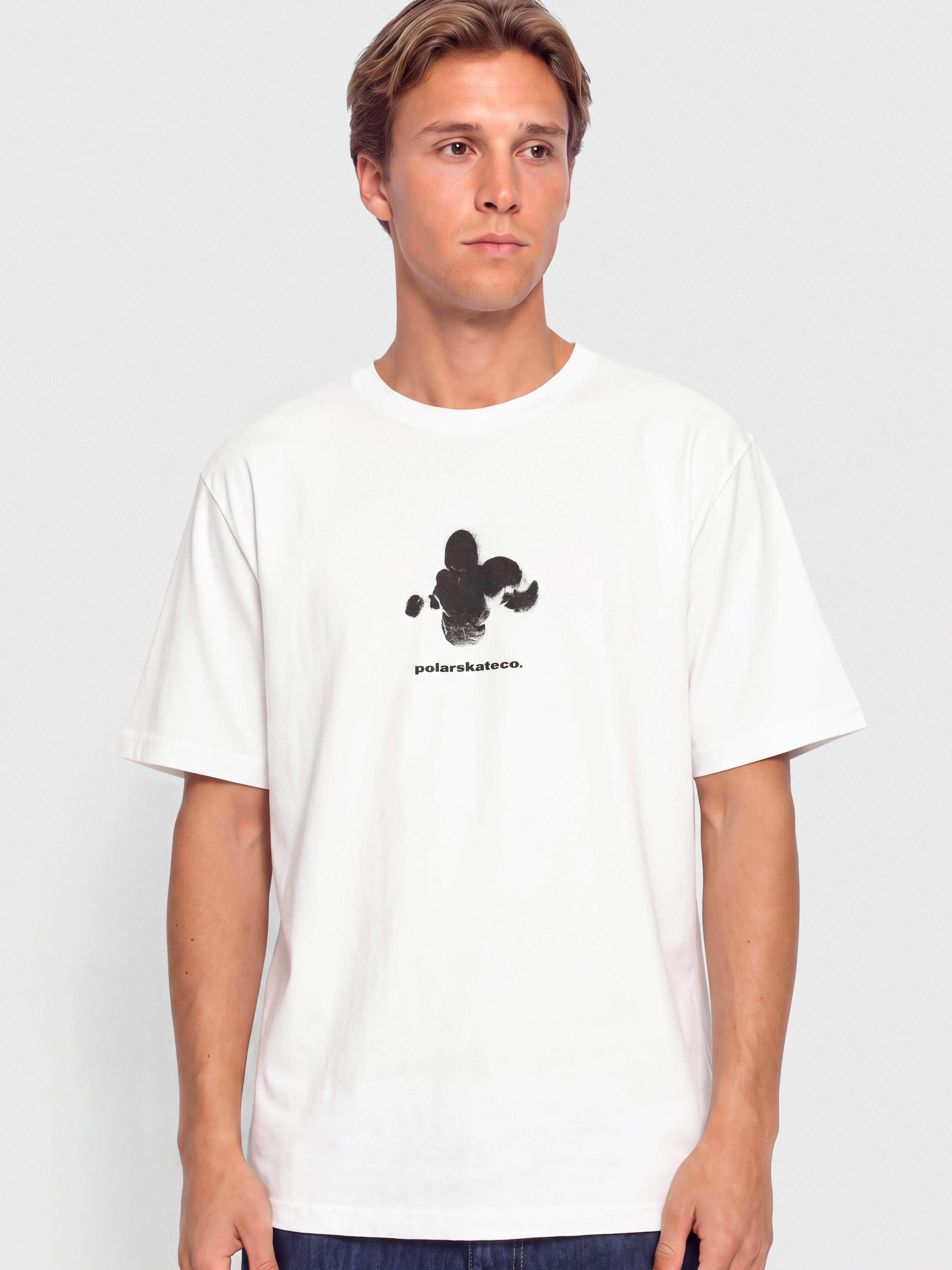 Polar Skate Fighting Myself T-Shirt (white)
