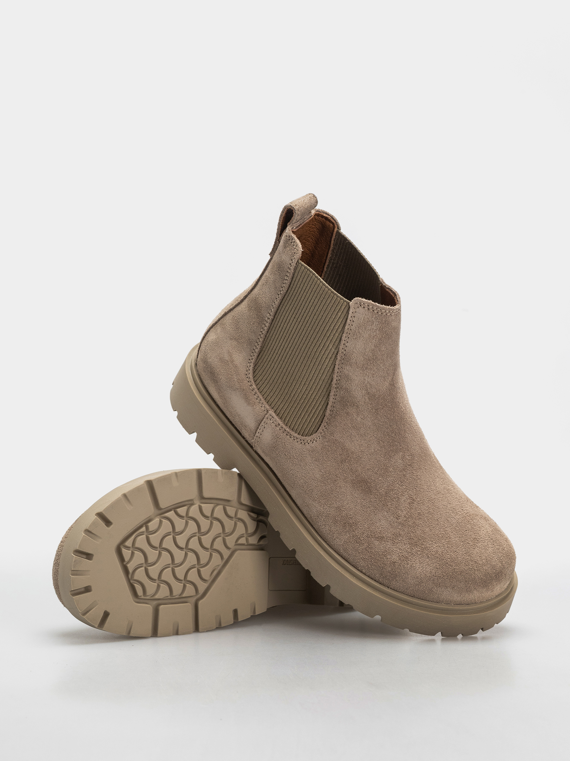 Birkenstock Highwood Suede Leather Narrow Schuhe (taupe)