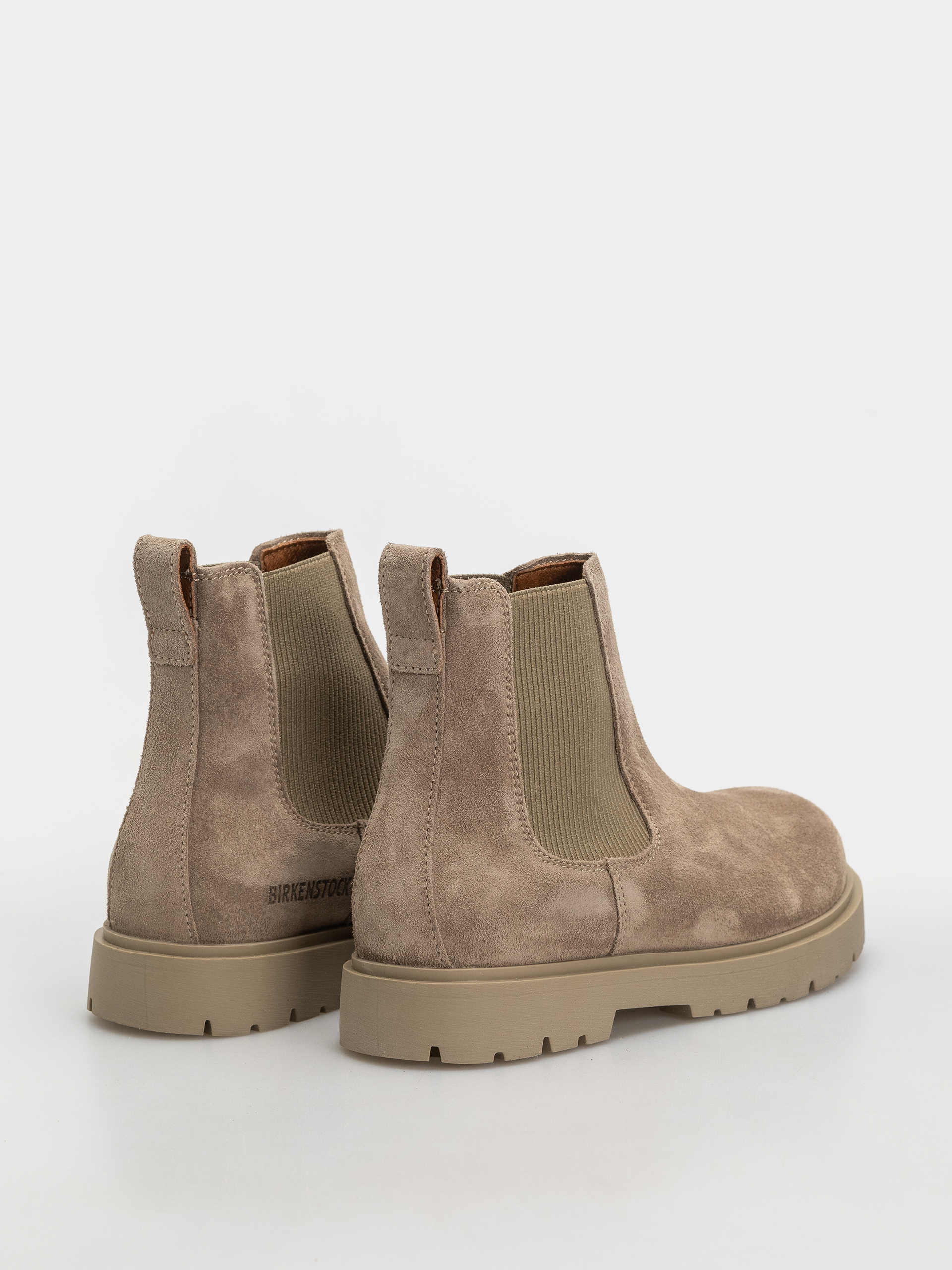 Birkenstock Highwood Suede Leather Narrow Schuhe (taupe)