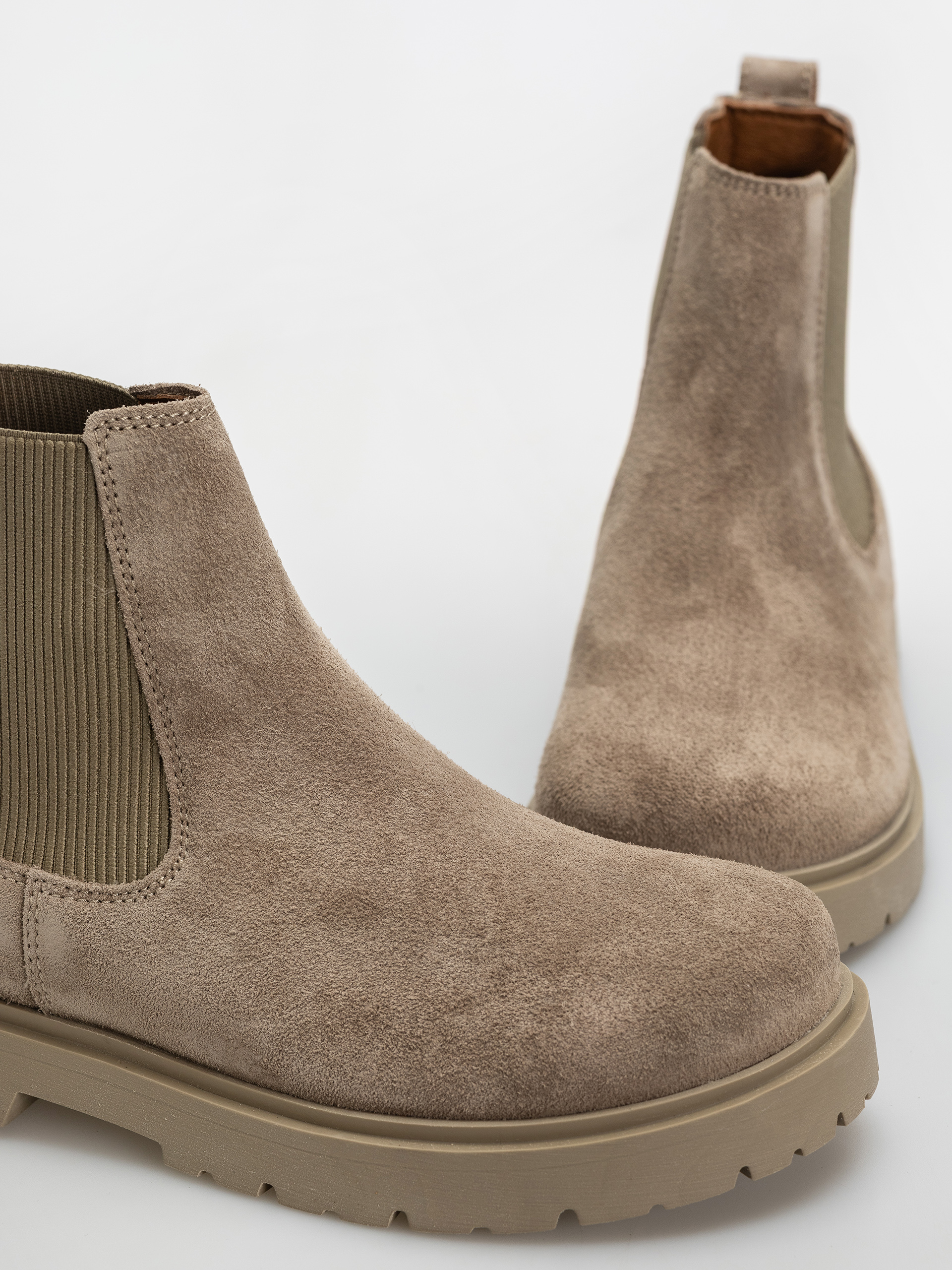 Birkenstock Highwood Suede Leather Narrow Schuhe (taupe)