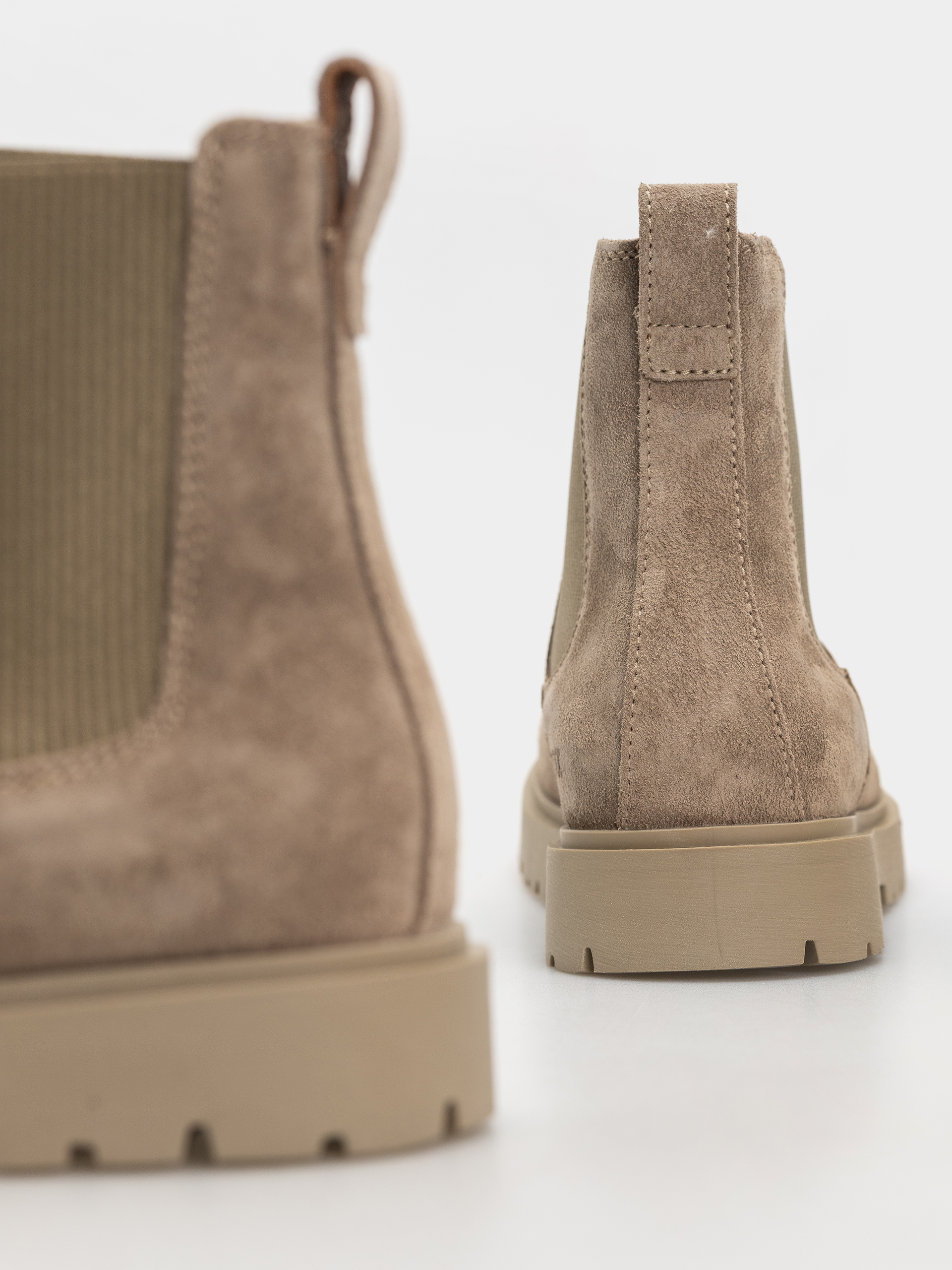 Birkenstock Highwood Suede Leather Narrow Shoes (taupe)