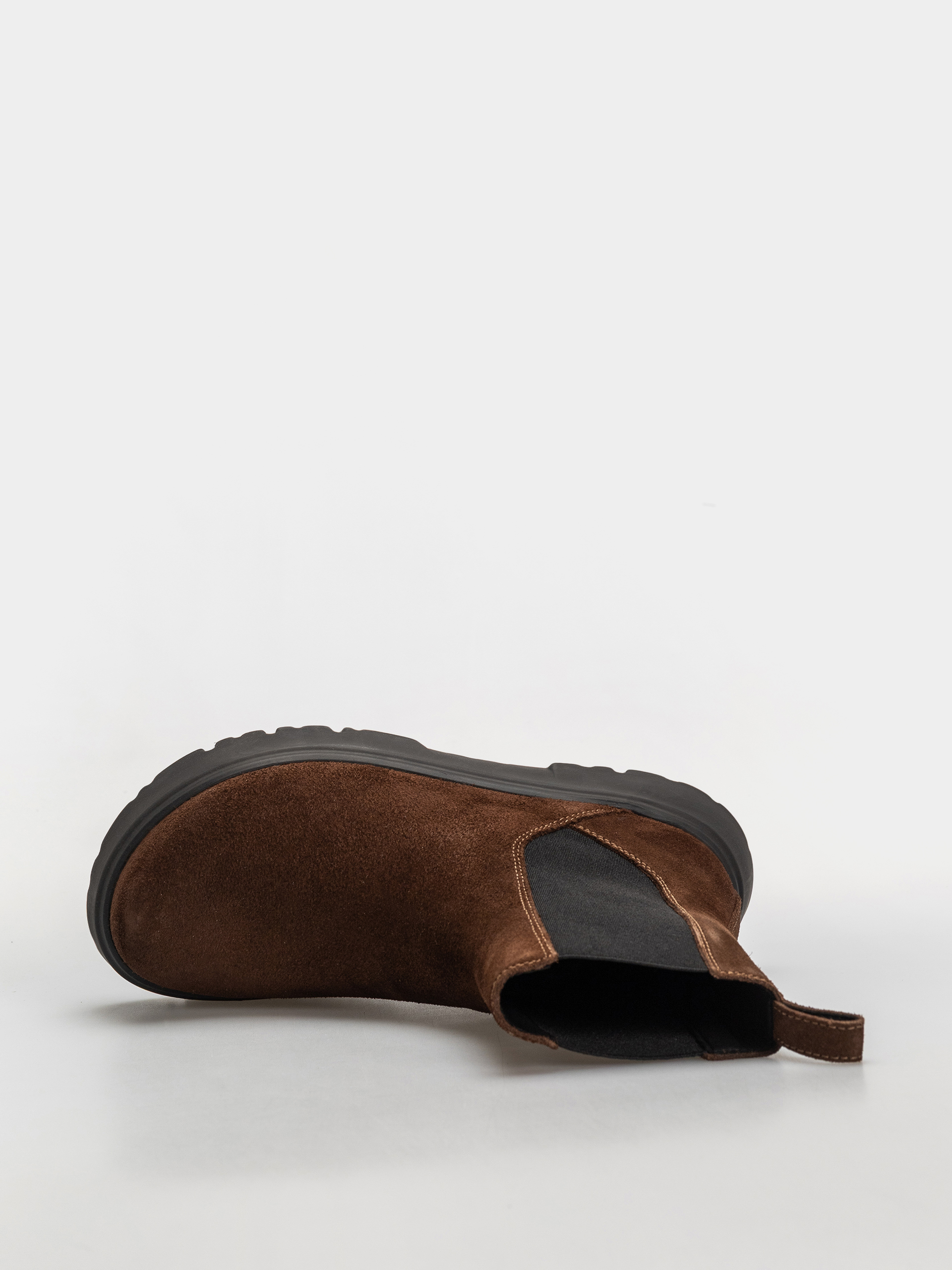 Birkenstock Theda Chelsea Suede Leather Narrow Wmn Schuhe (carafe)