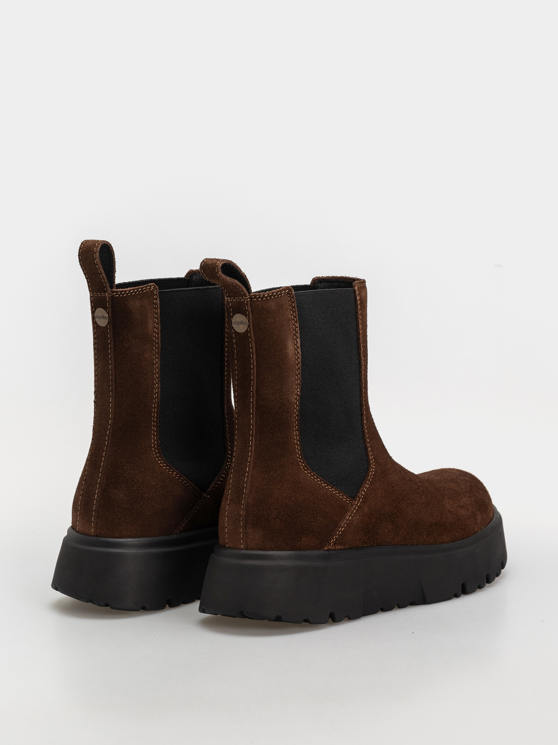 Birkenstock Theda Chelsea Suede Leather Narrow Wmn Shoes (carafe)