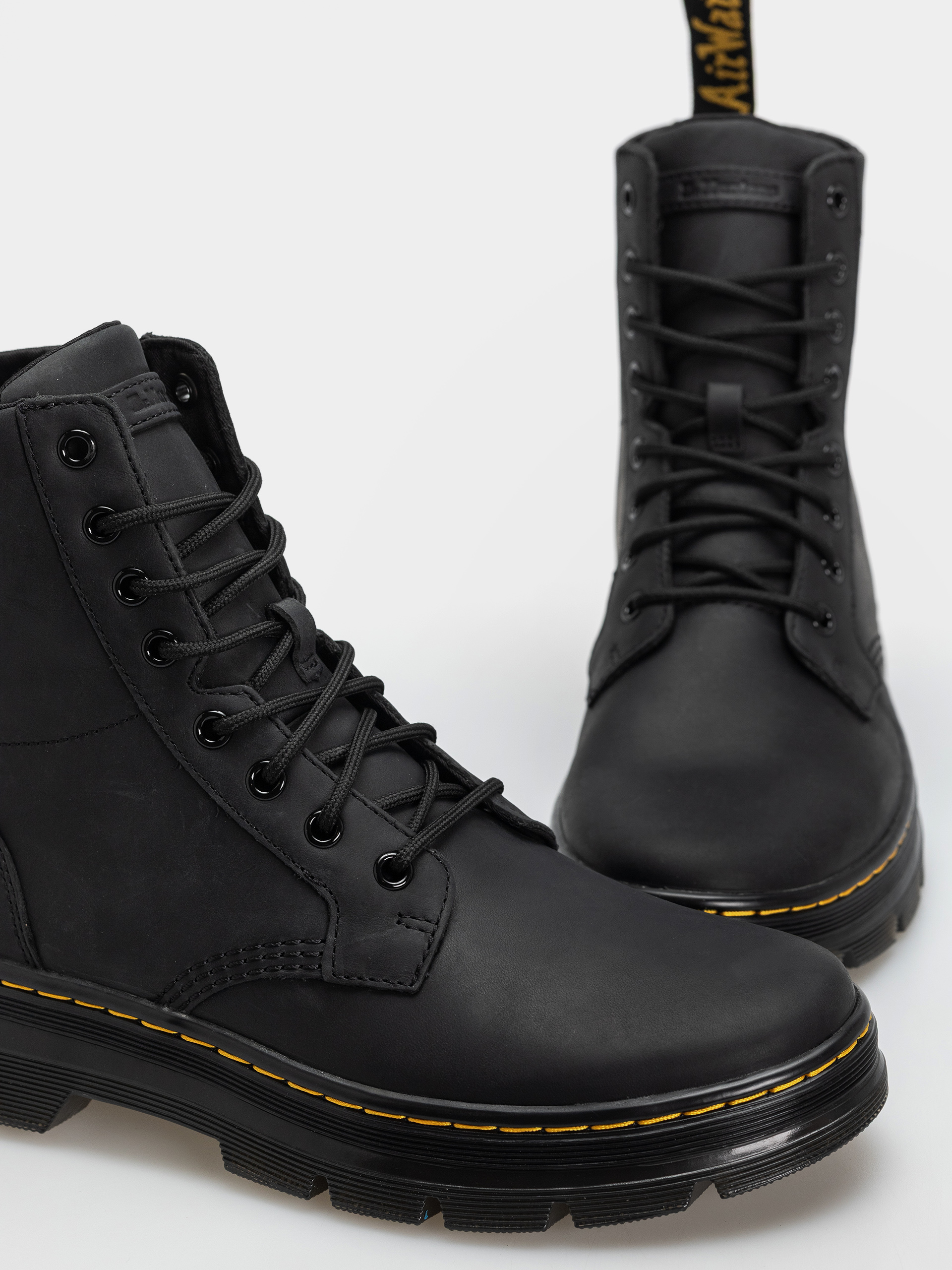 Dr. Martens Combs Leather Schuhe (black)