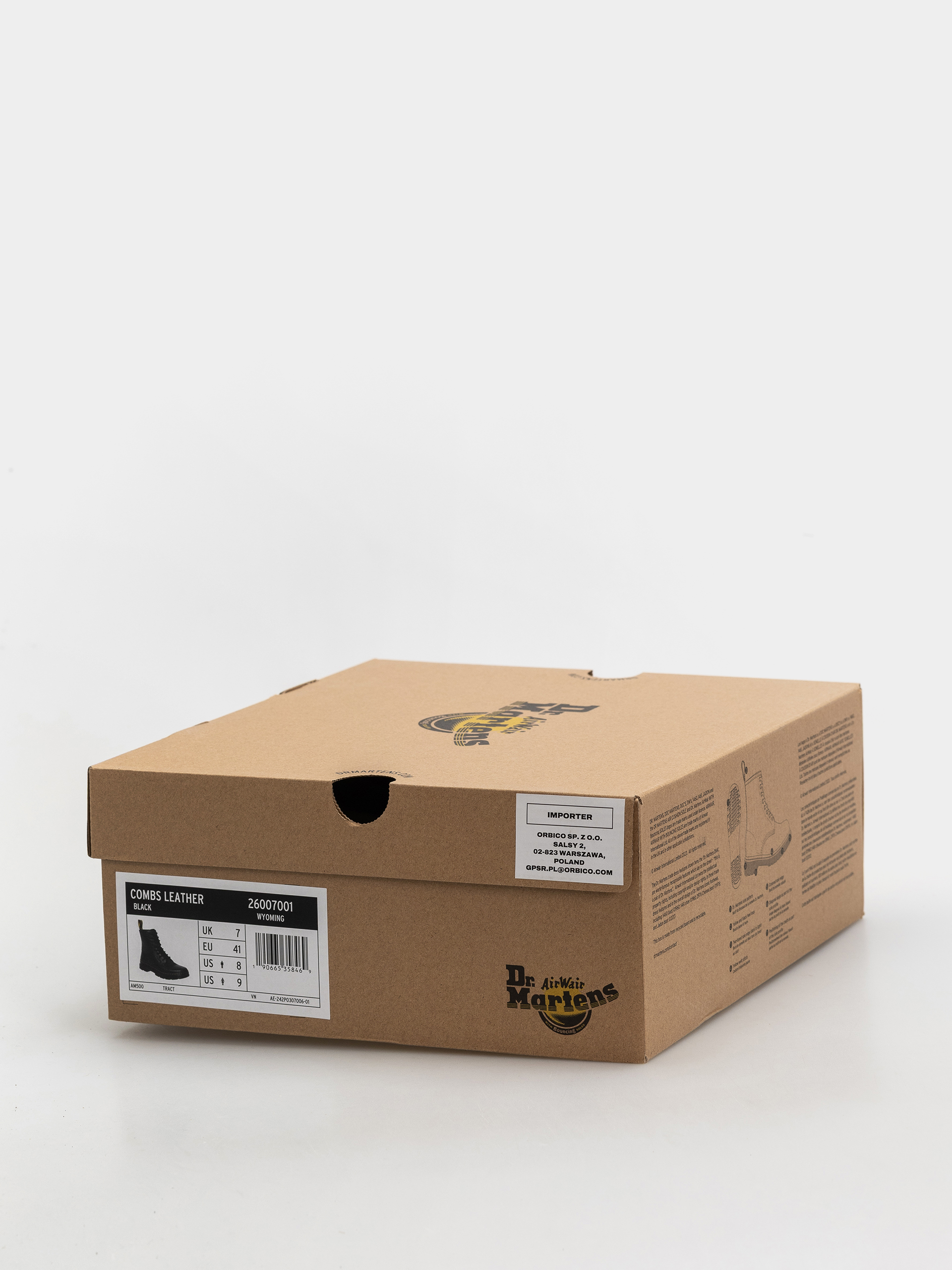 Dr. Martens Combs Leather Schuhe (black)