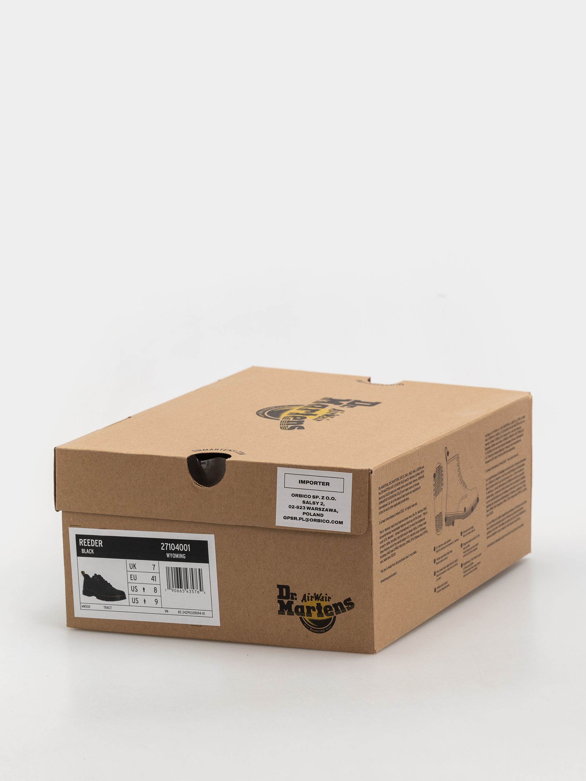 Dr. Martens Reeder Leather Schuhe (black)