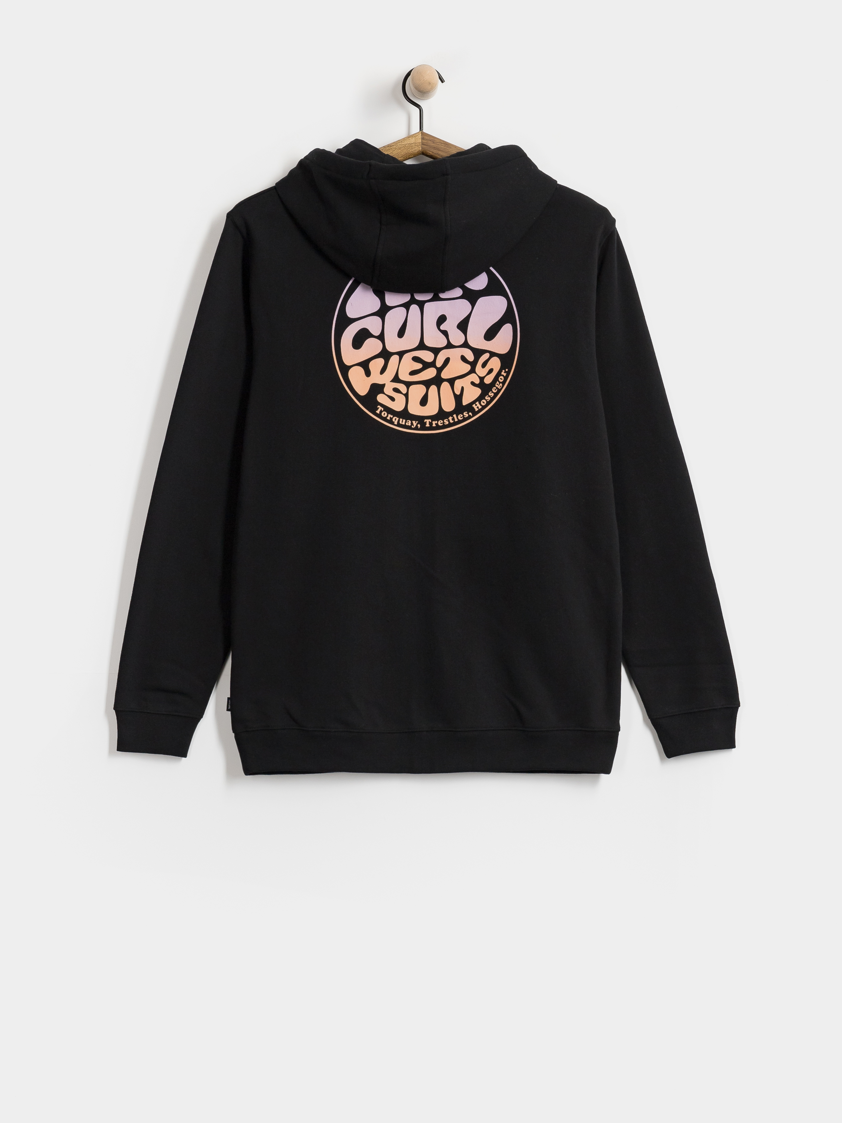 Rip Curl Hoodie Wettie Passage Icon ZHD (black)