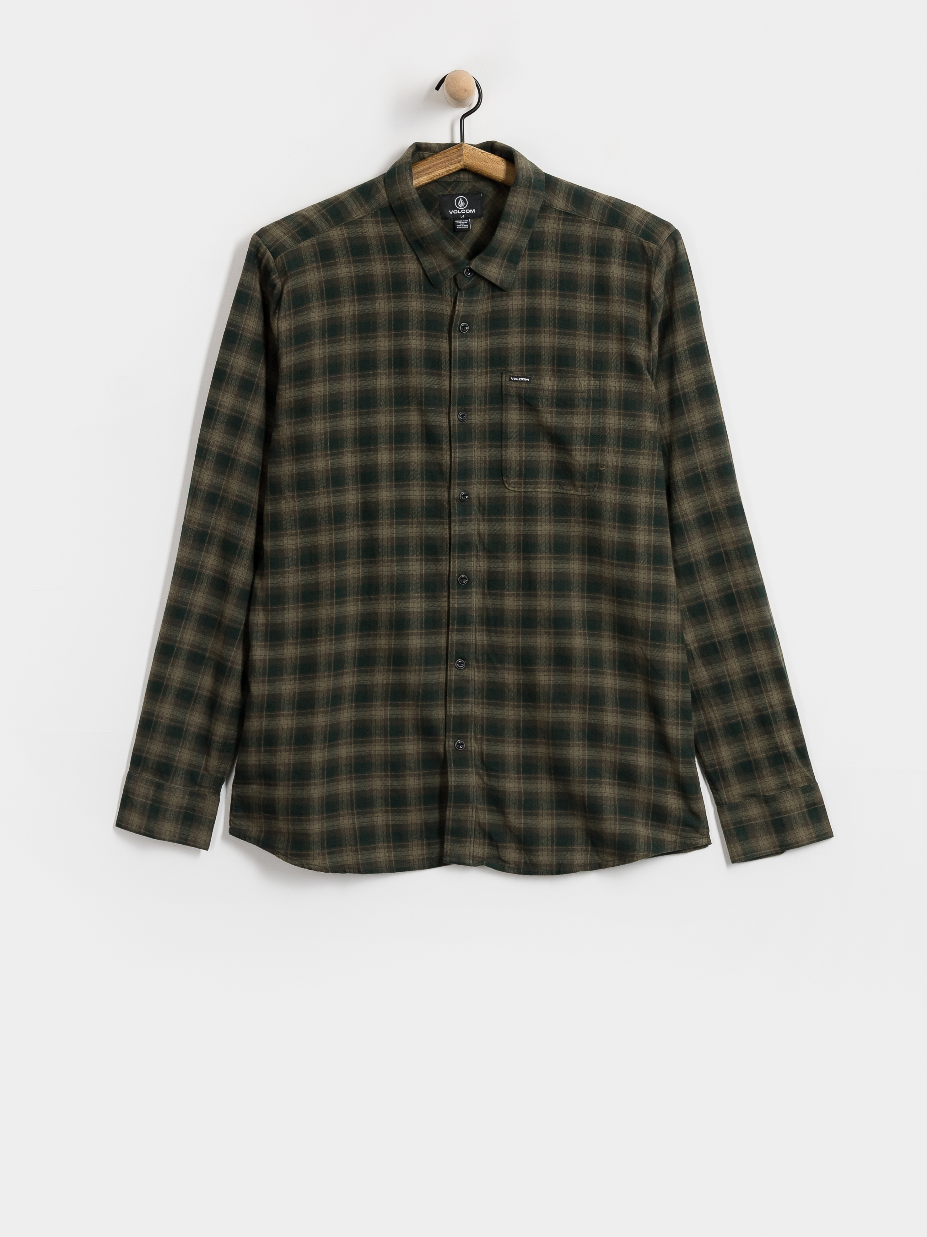 Volcom Shirt Caden Plaid Ls