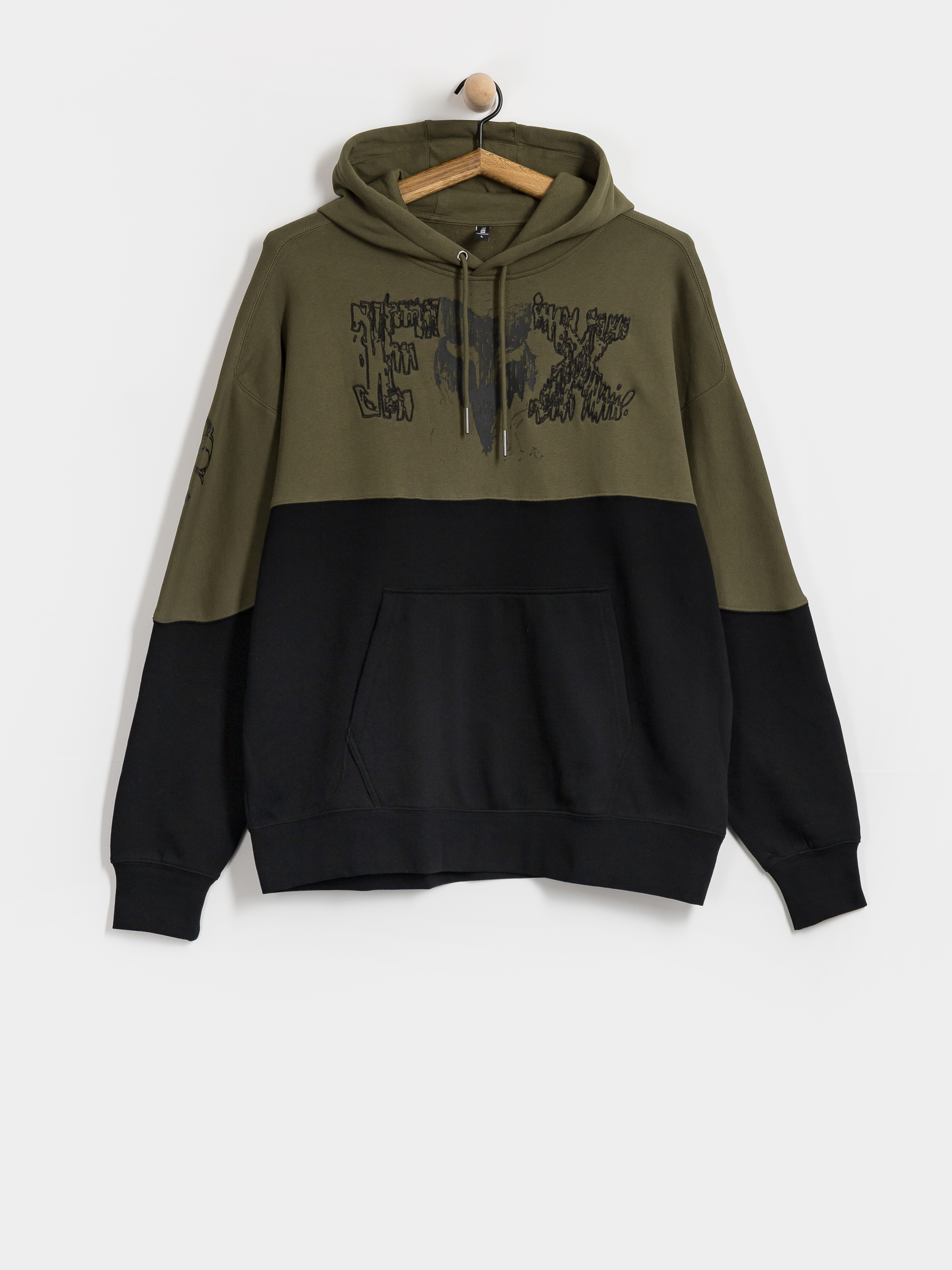 Fox Hoodie Abyss HD (olive green)