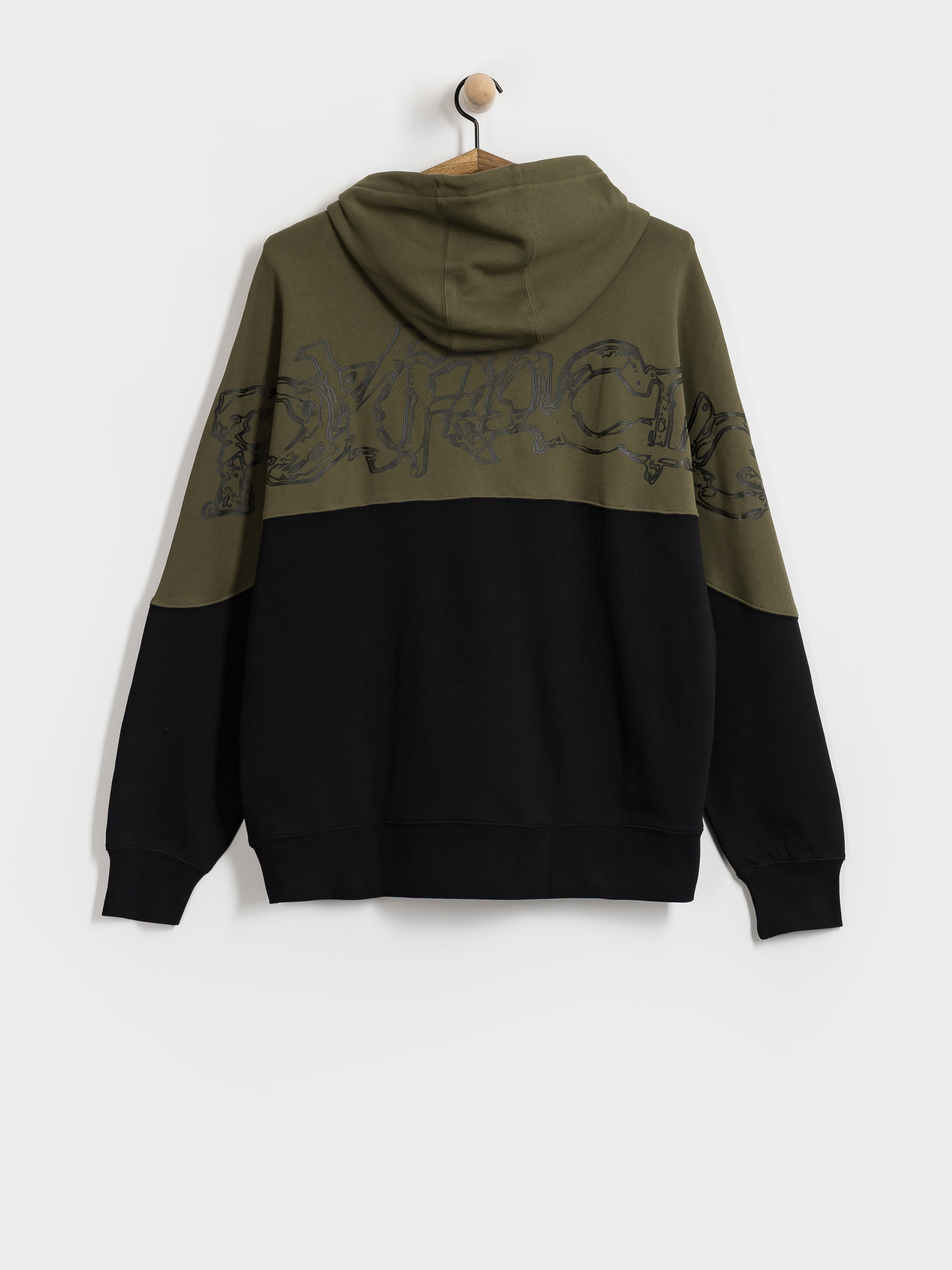 Fox Hoodie Abyss HD (olive green)