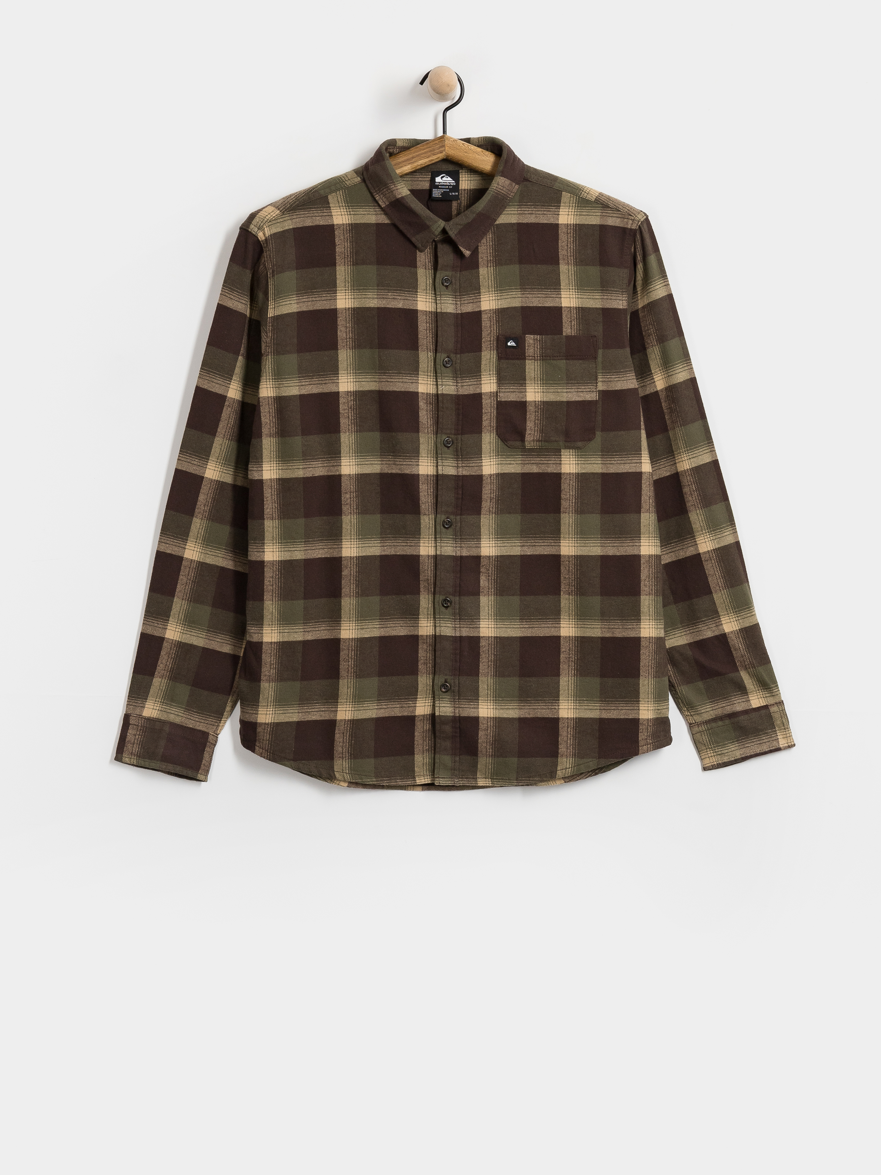 Quiksilver Hemd Motherfly Plaid (grape leaf motherfly)