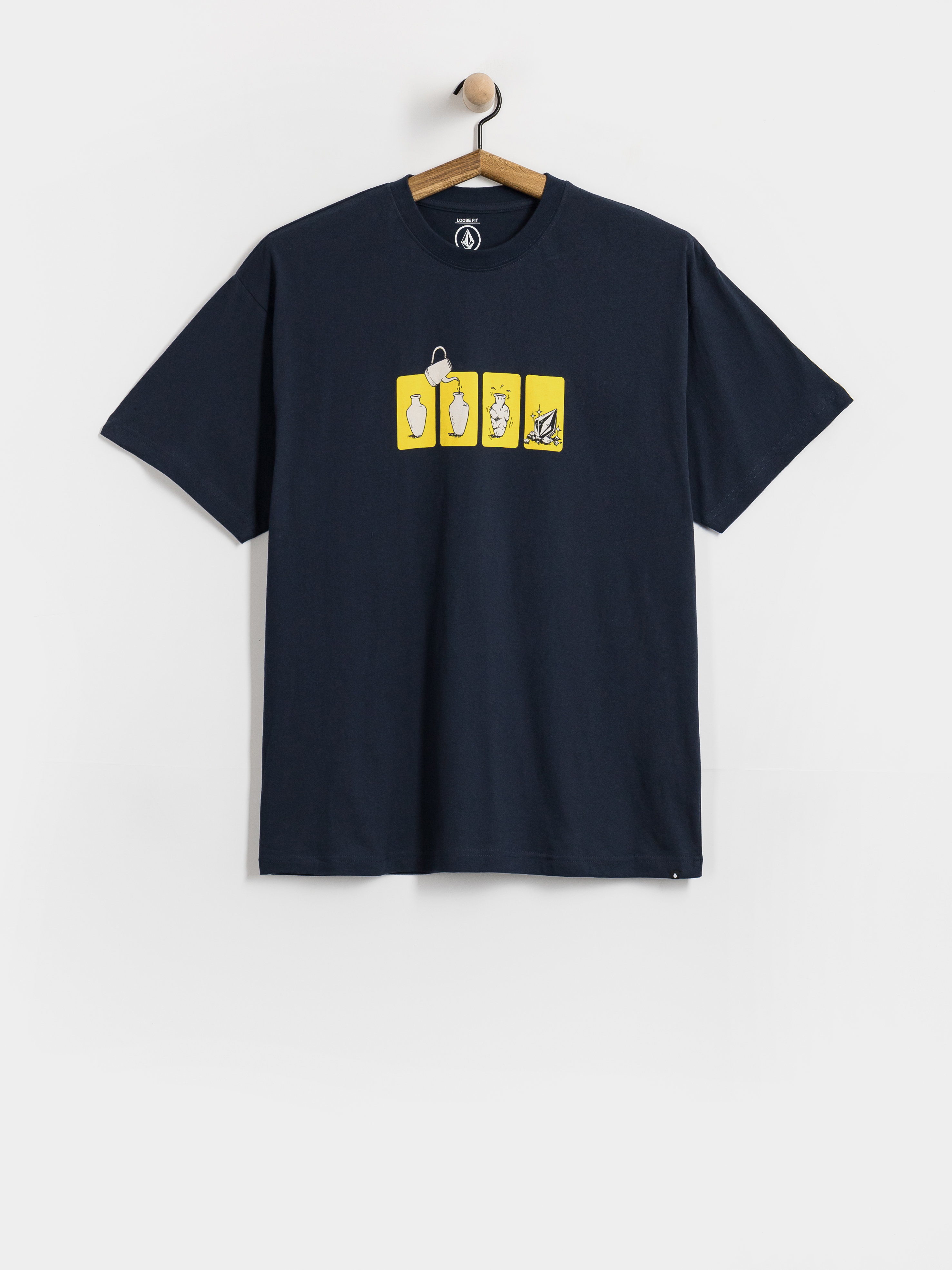 Volcom T-Shirt Before I Break Lse (marine)