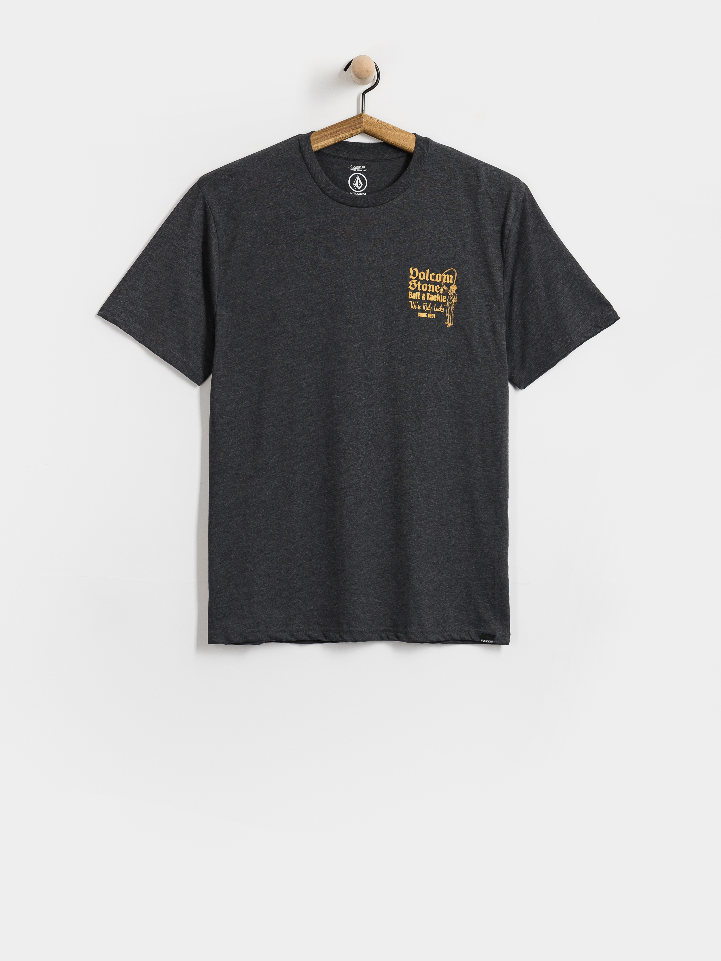 Volcom T-Shirt Reely Lucky Hth (heather black)