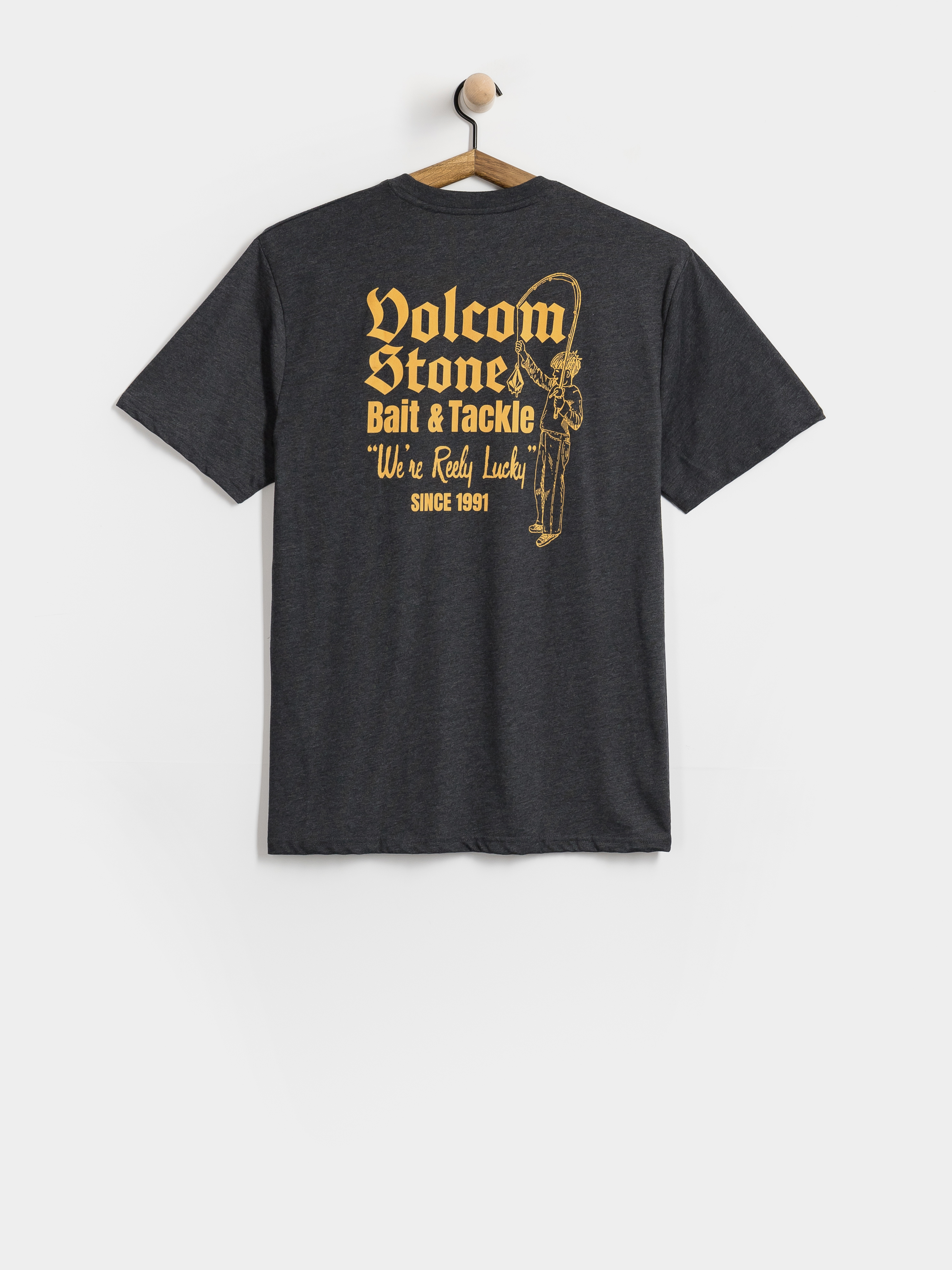 Volcom T-Shirt Reely Lucky Hth (heather black)