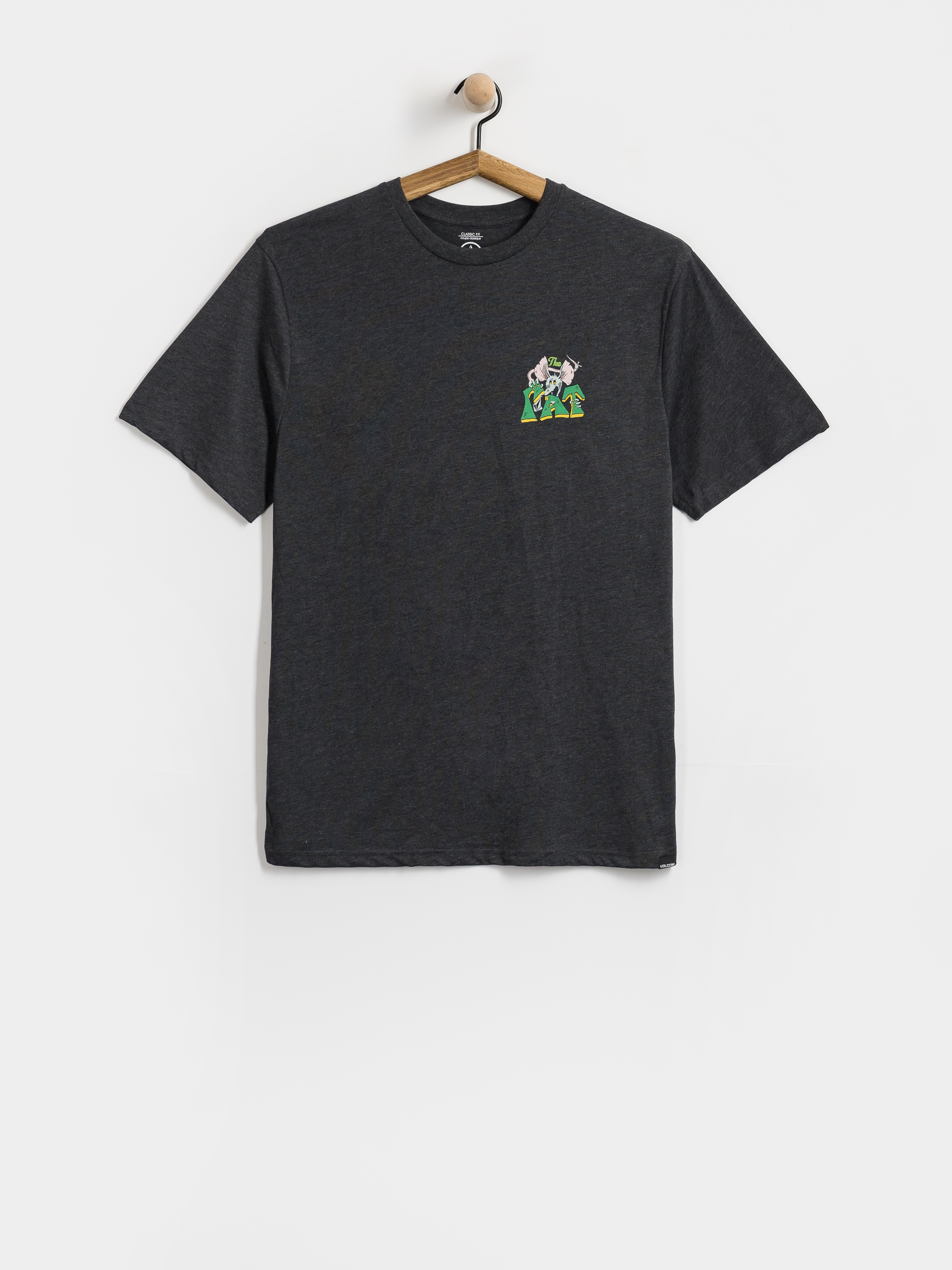 Volcom T-Shirt Tipsy Rat Hth (heather black)