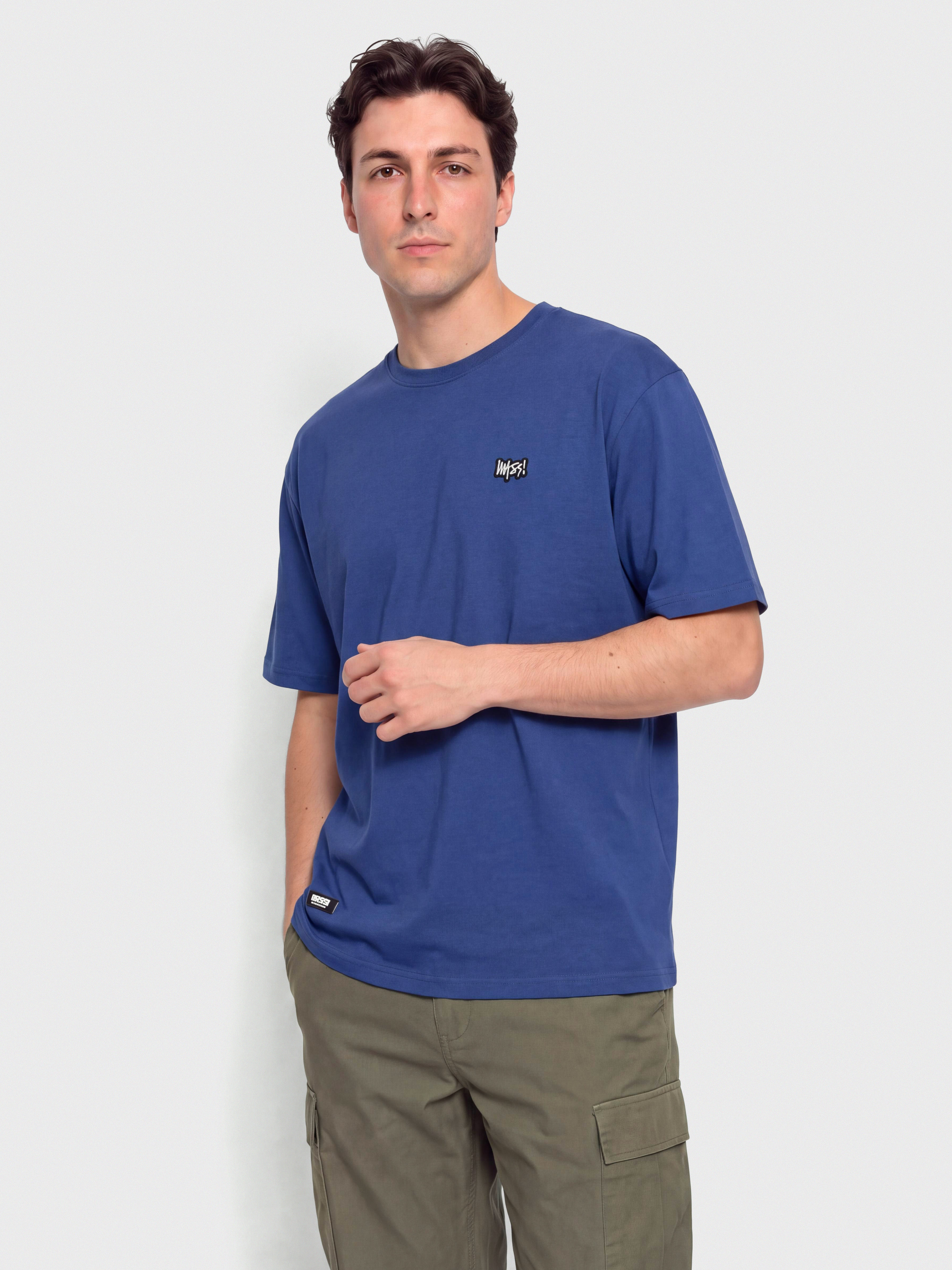 MassDnm Signature Patch T-Shirt (royal)